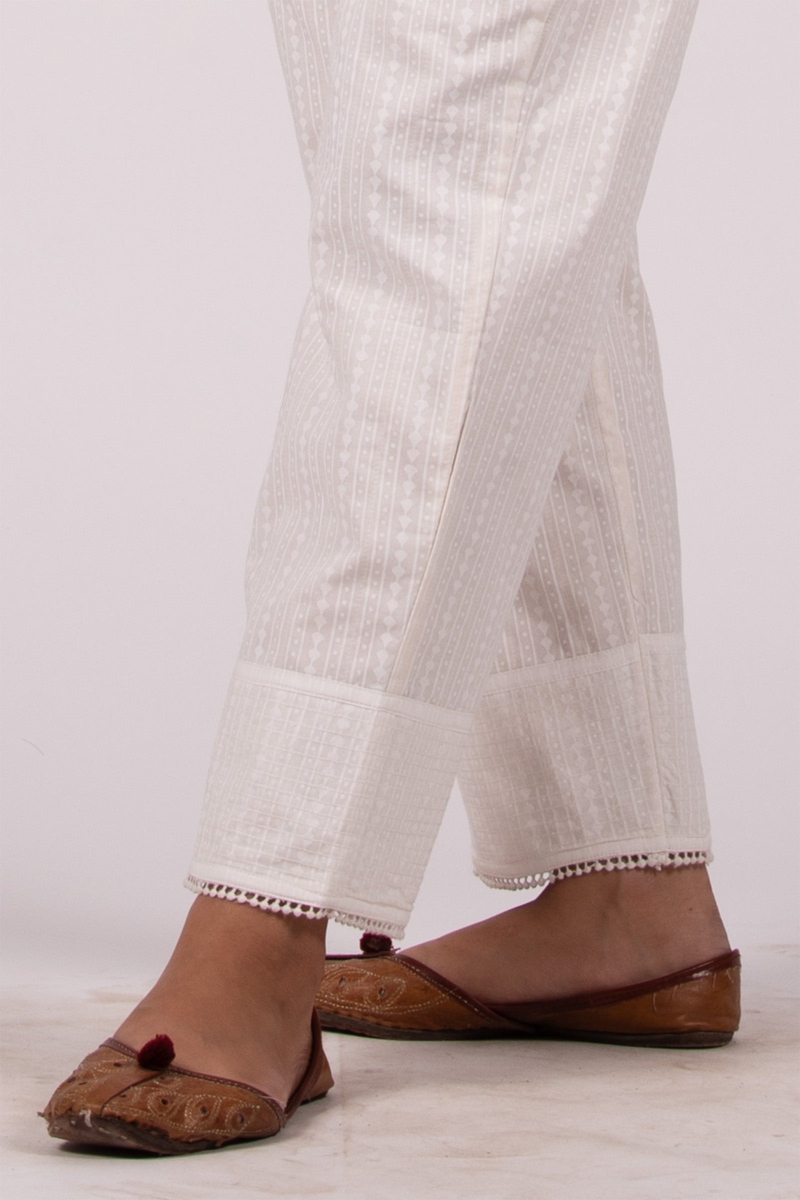 Khari Quilted Straight pant