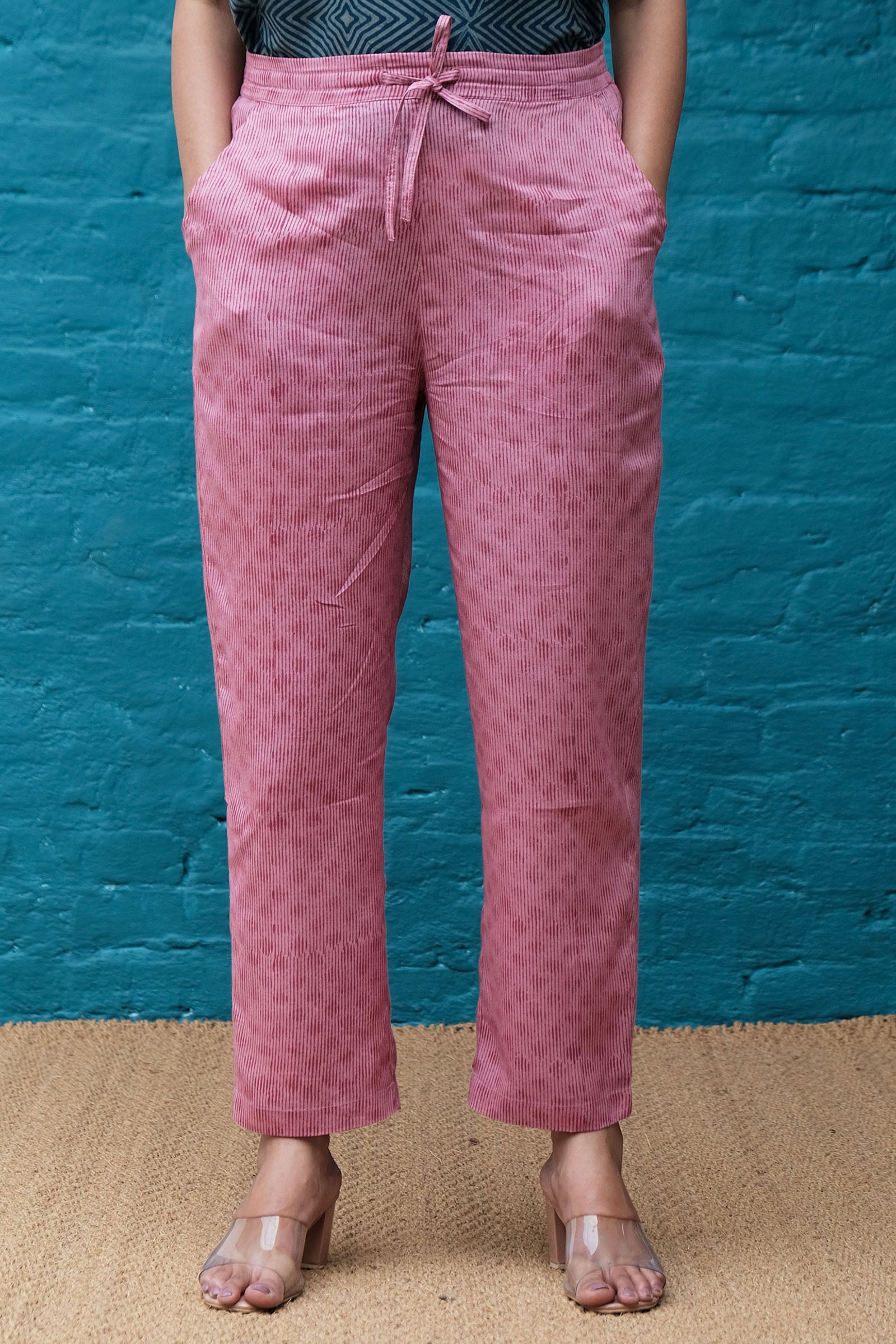Straight Pant Pink