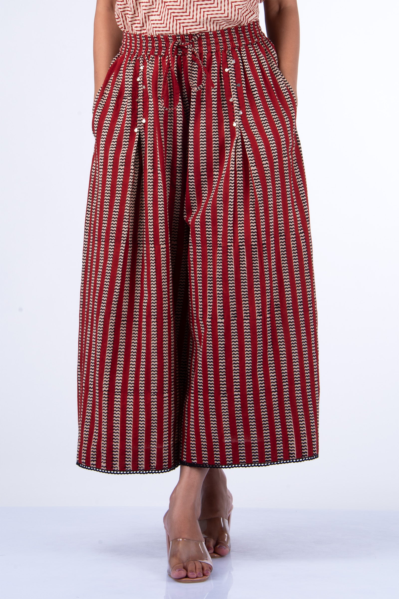 Block Printed Culotte - Dhãran