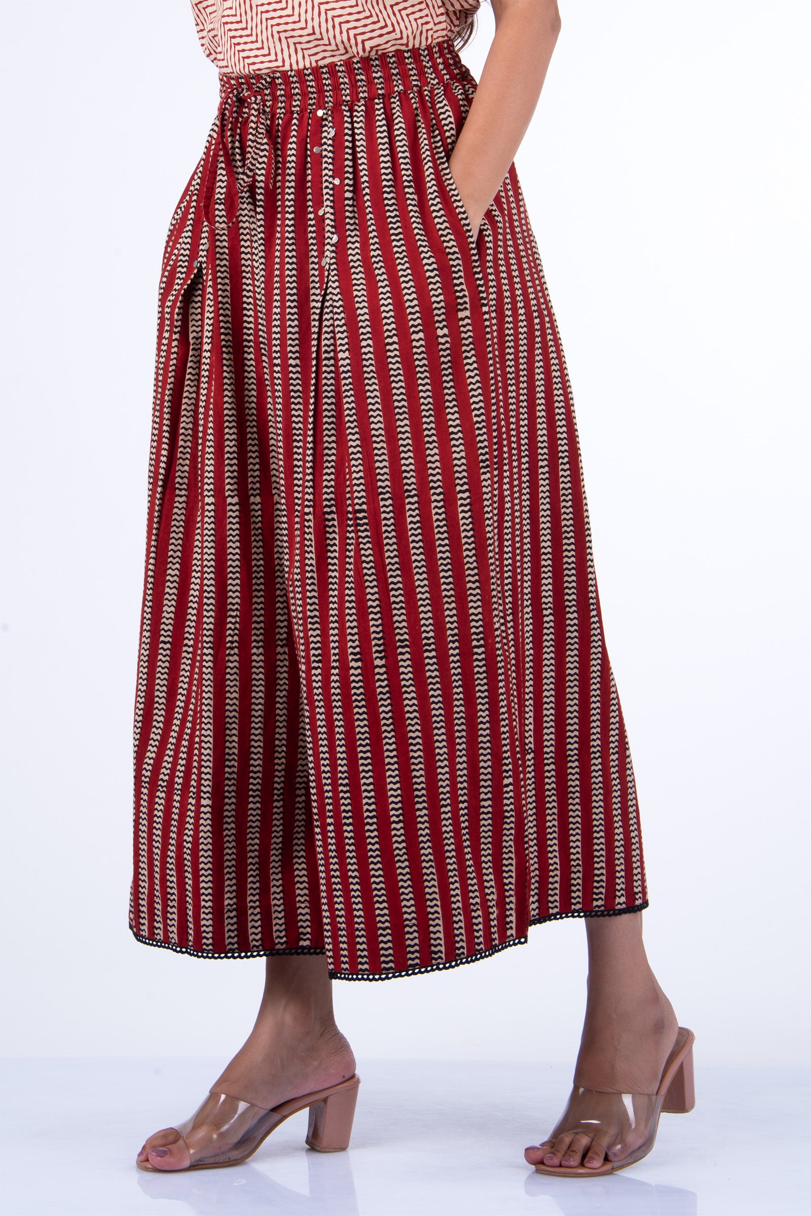 Block Printed Culotte - Dhãran
