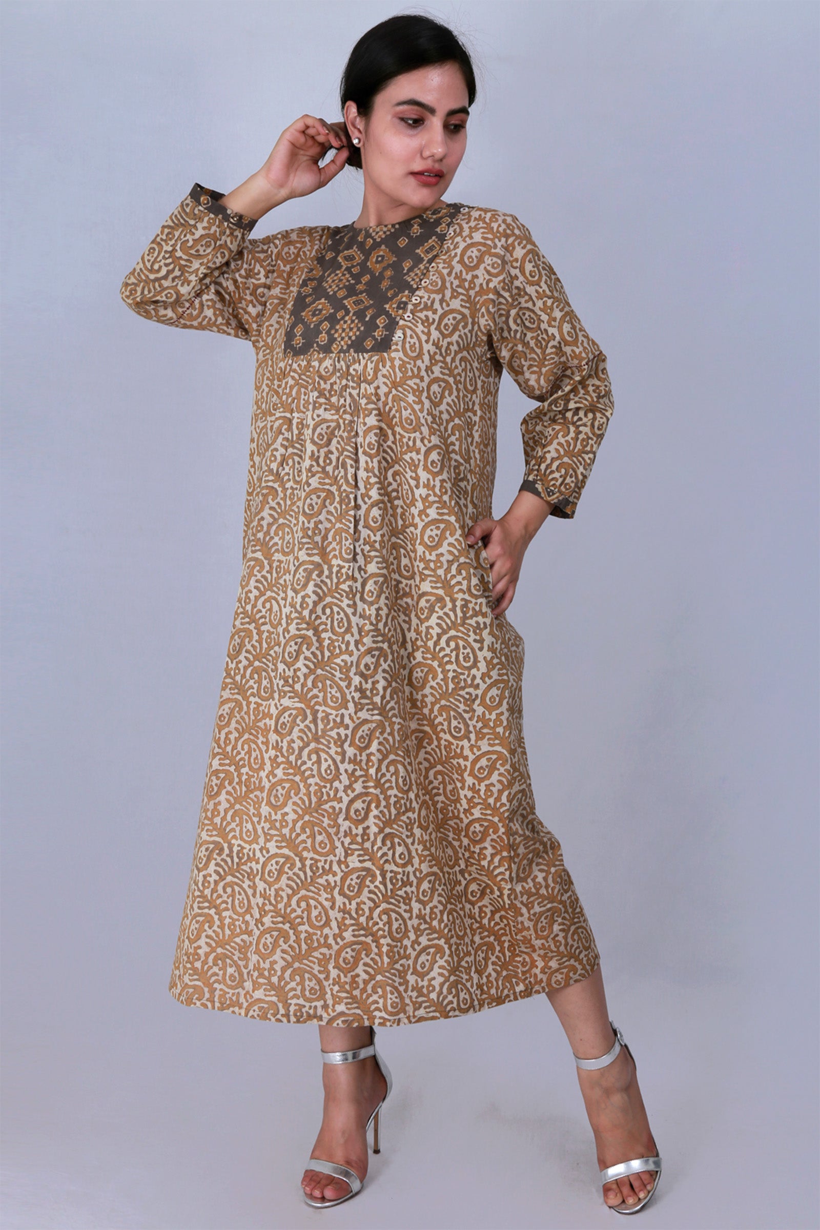 Yoke Mustard Tunic