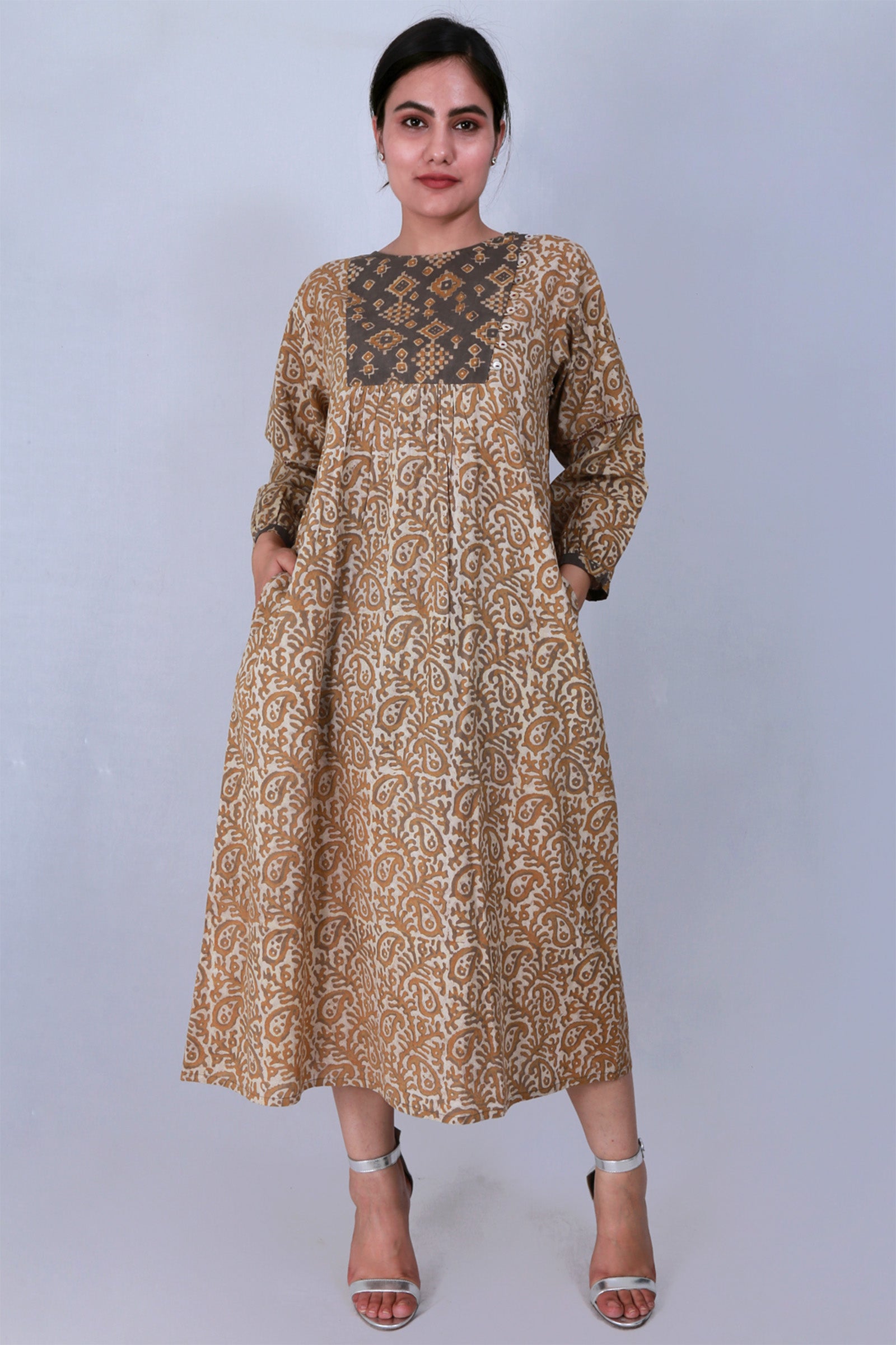 Yoke Mustard Tunic