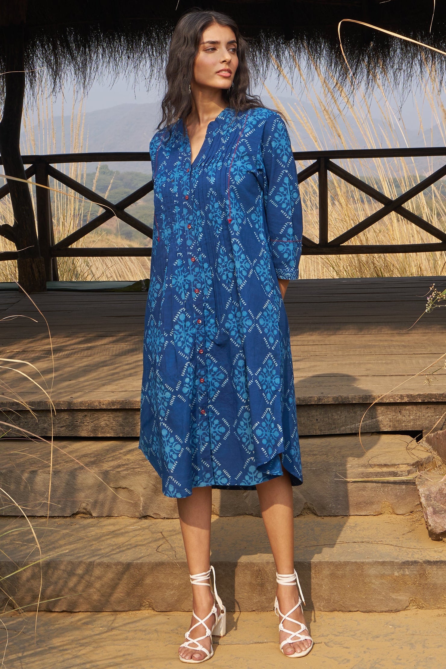 Jasmine Indigo Tunic - Dhãran