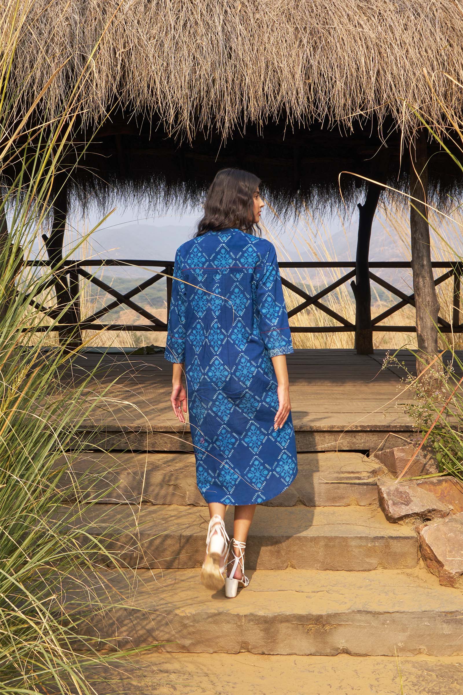 Jasmine Indigo Tunic