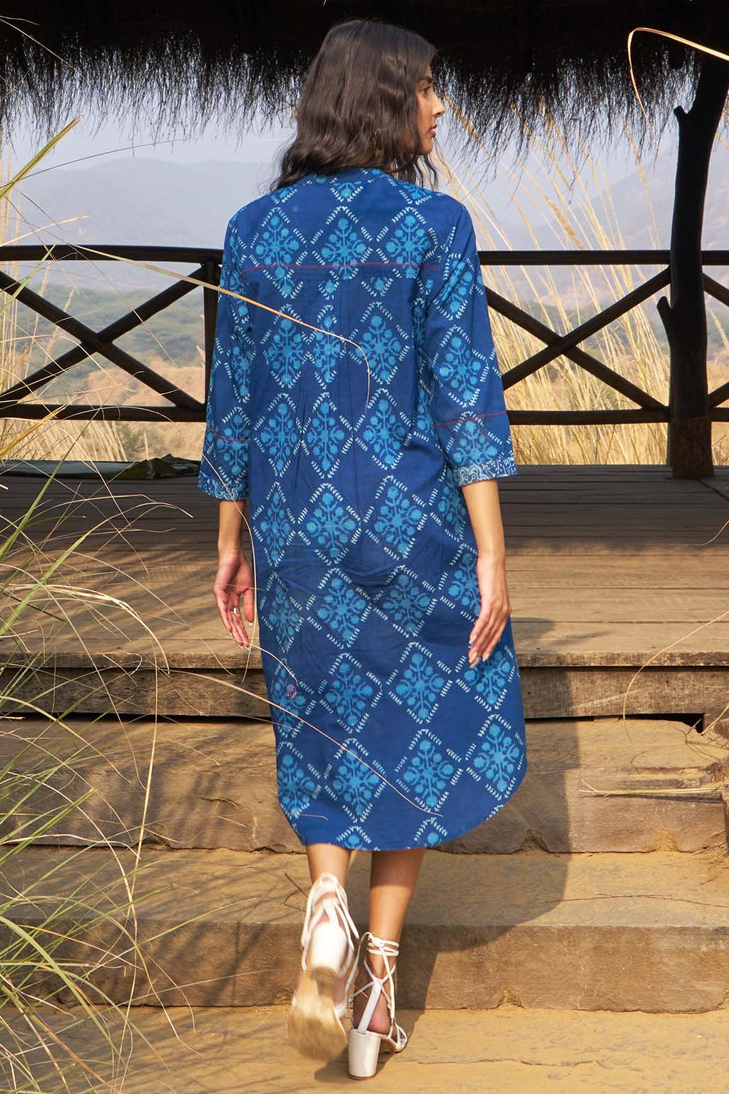 Jasmine Indigo Tunic - Dhãran