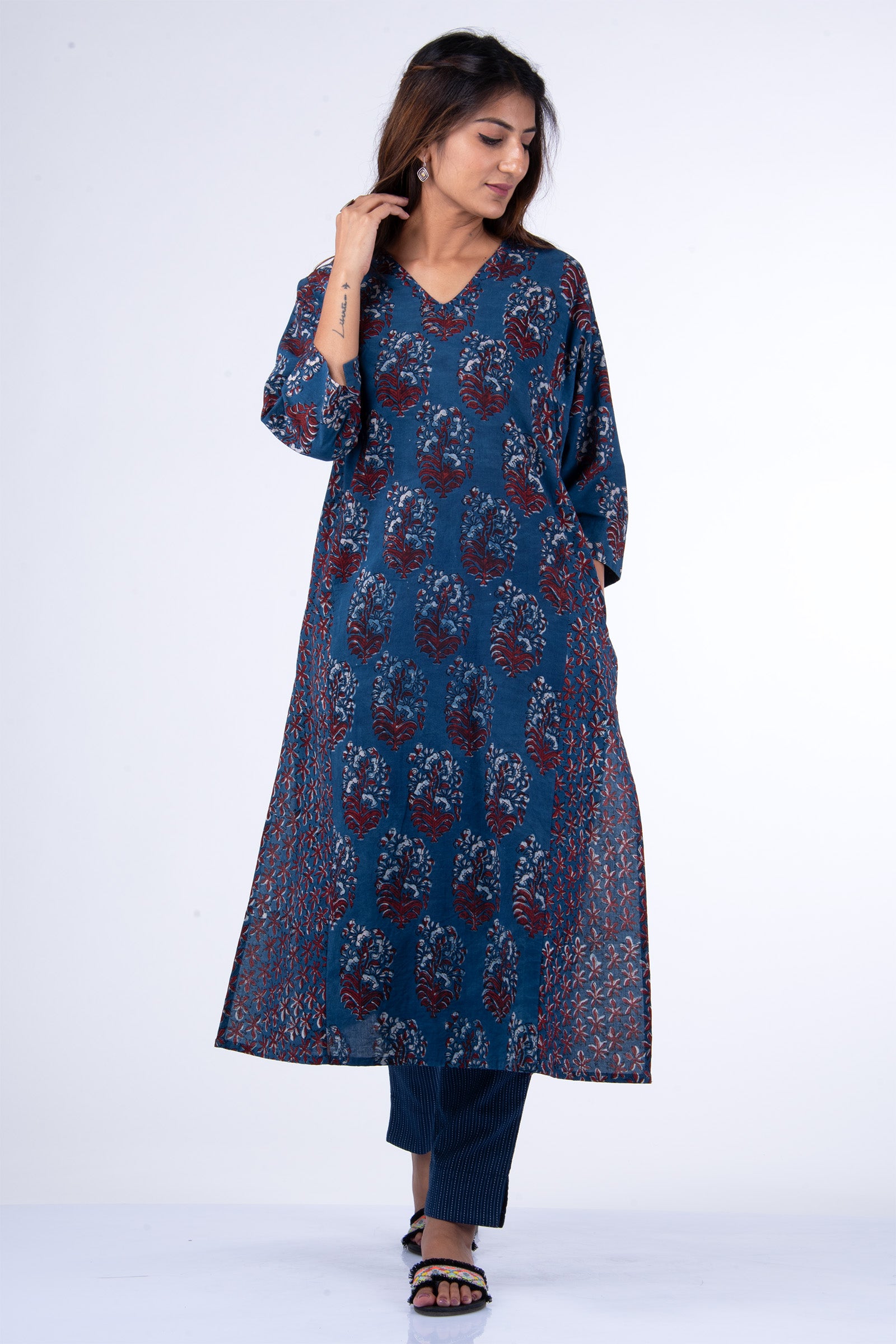 Kali Blue Kurta