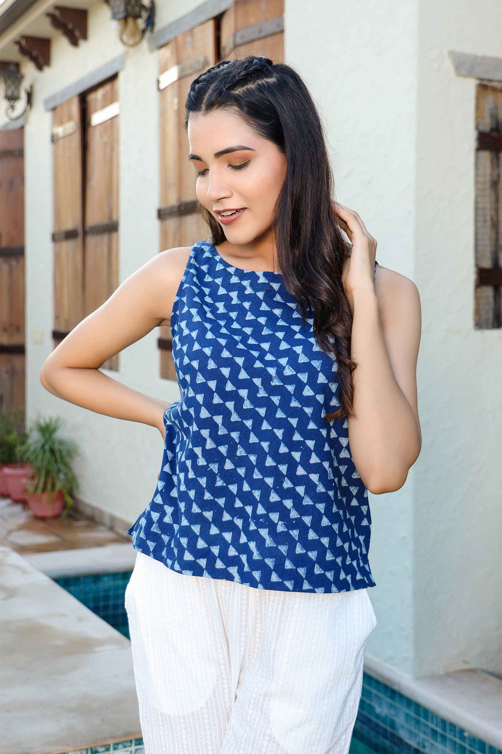 Neel Crop Top - Dhãran