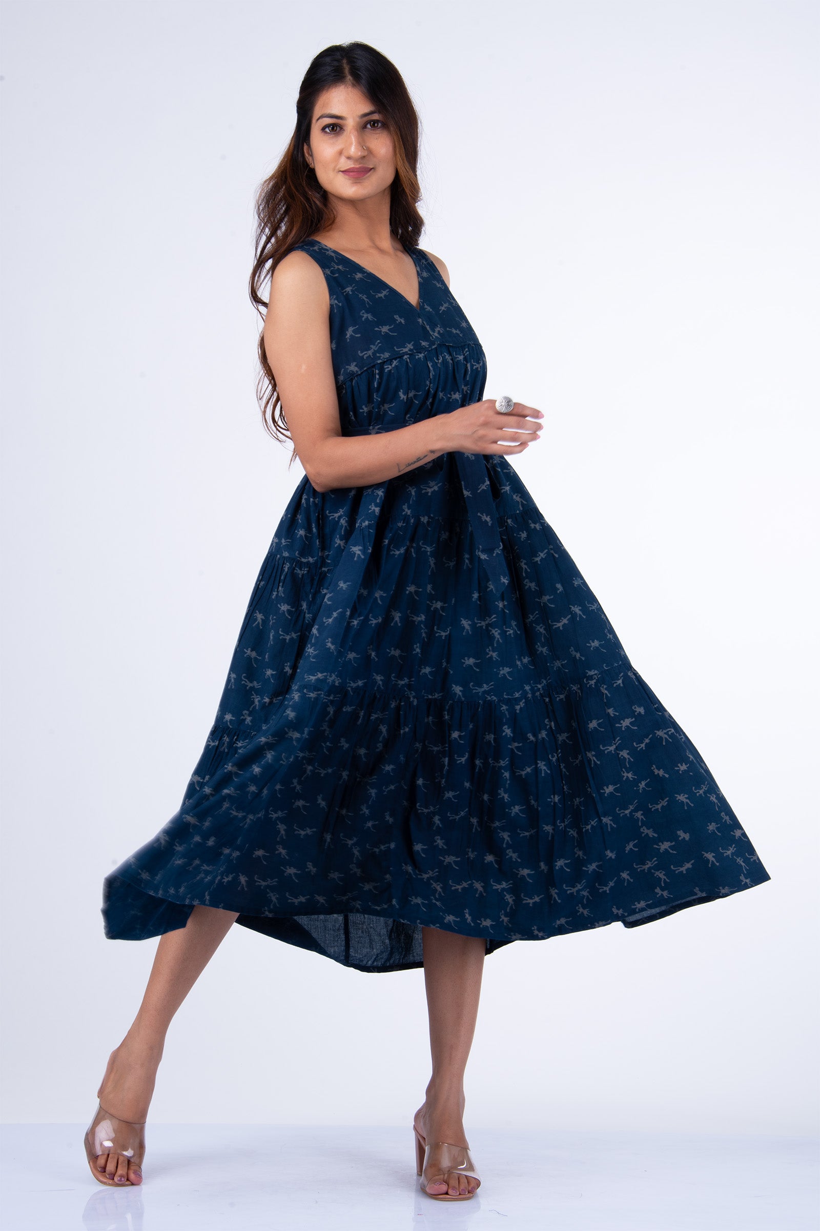 Monkey Print Dress - Dhãran