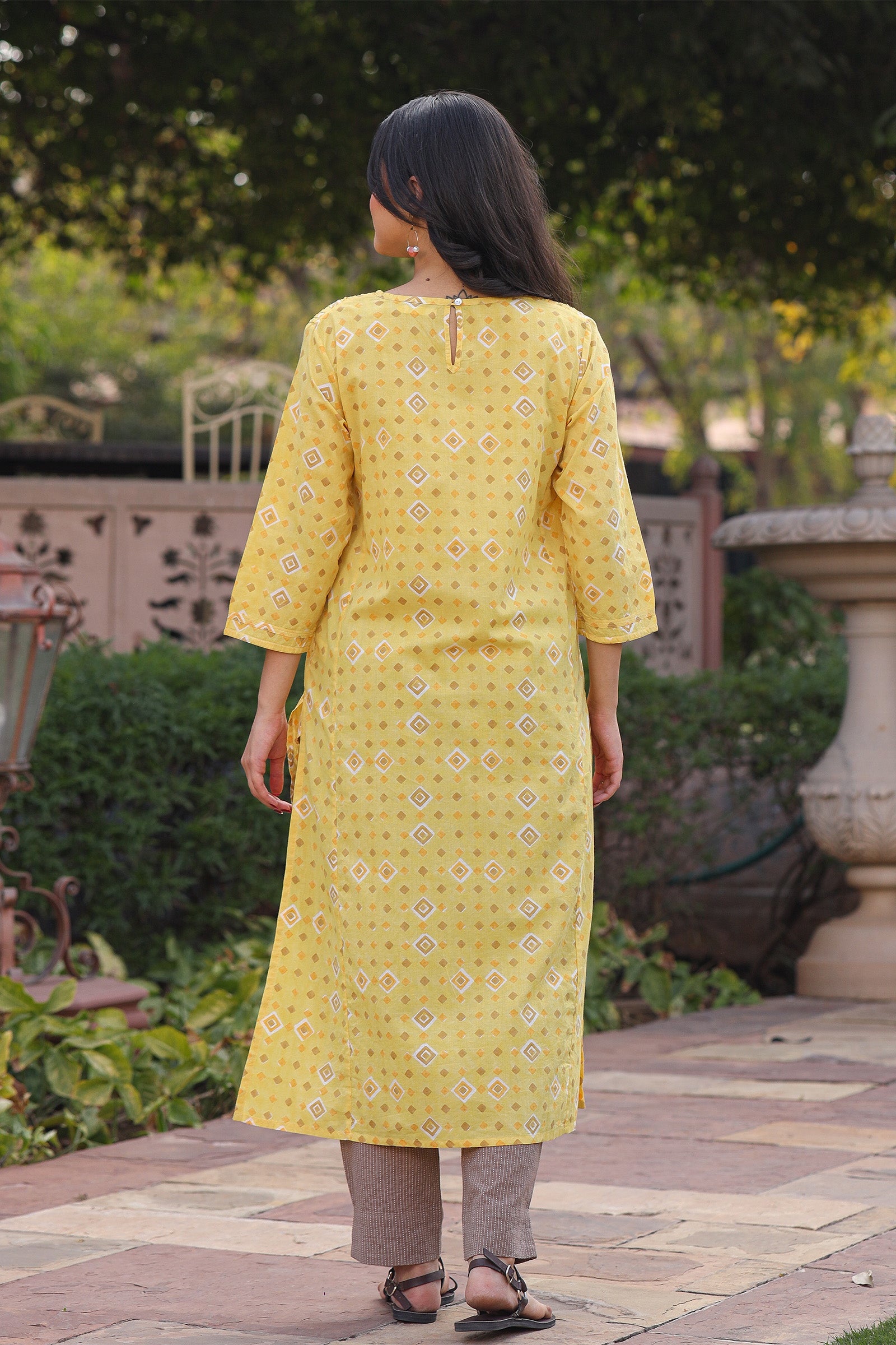 Heera Yellow Kurta