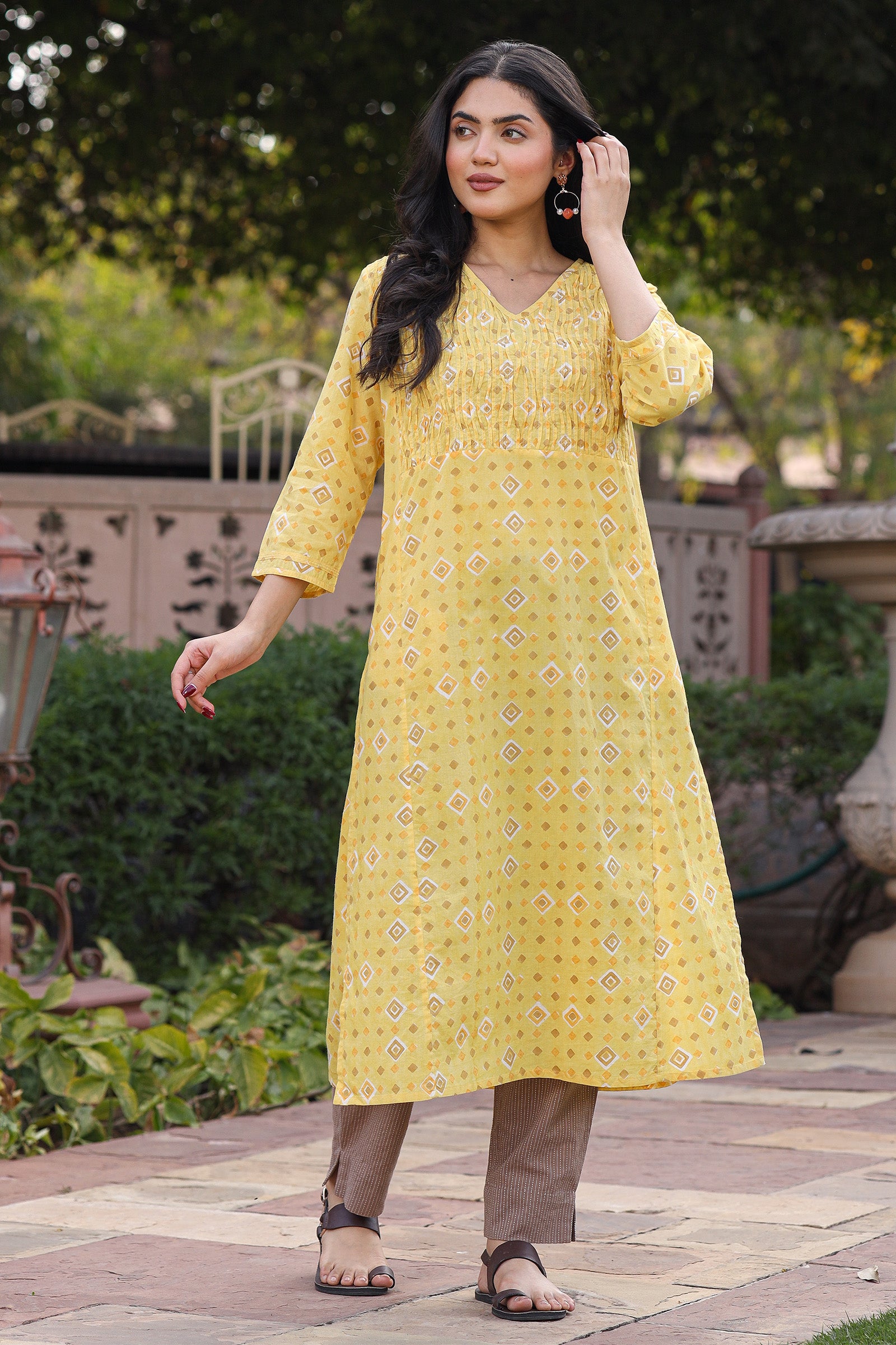 Heera Yellow Kurta