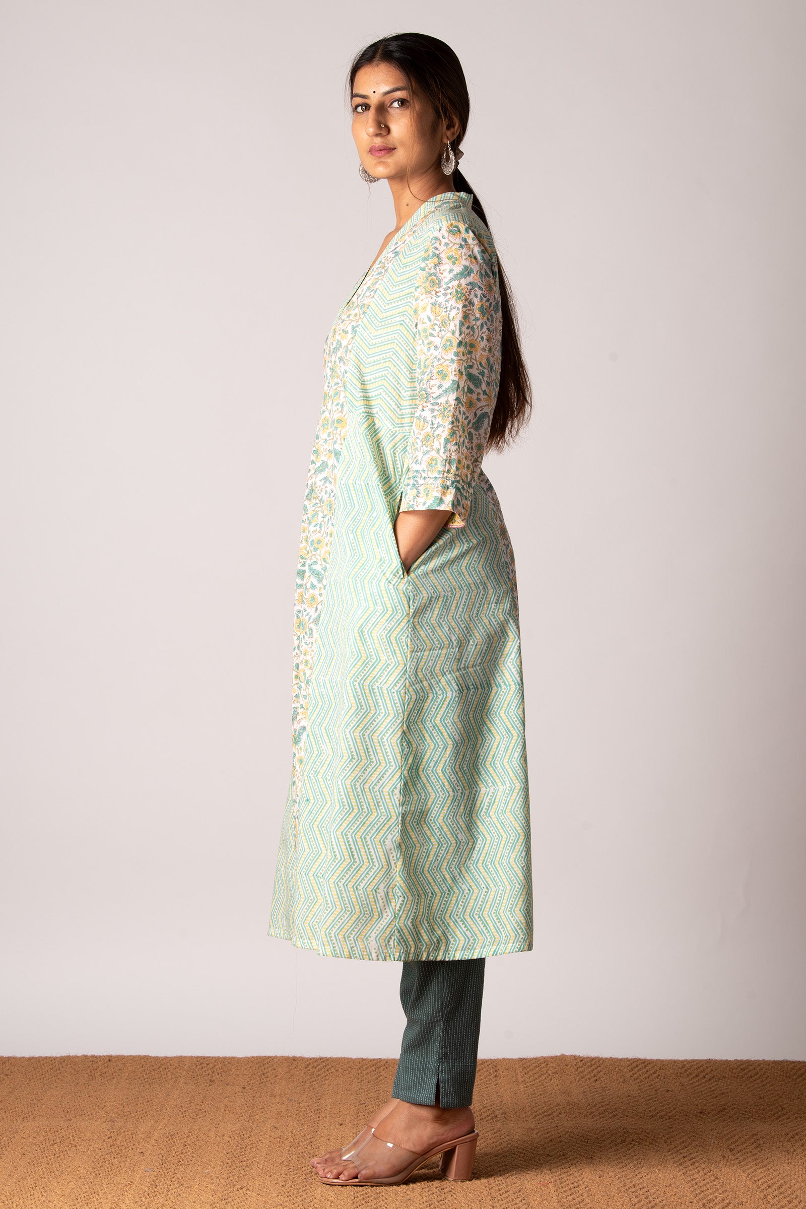 Suhaani Green Kurta