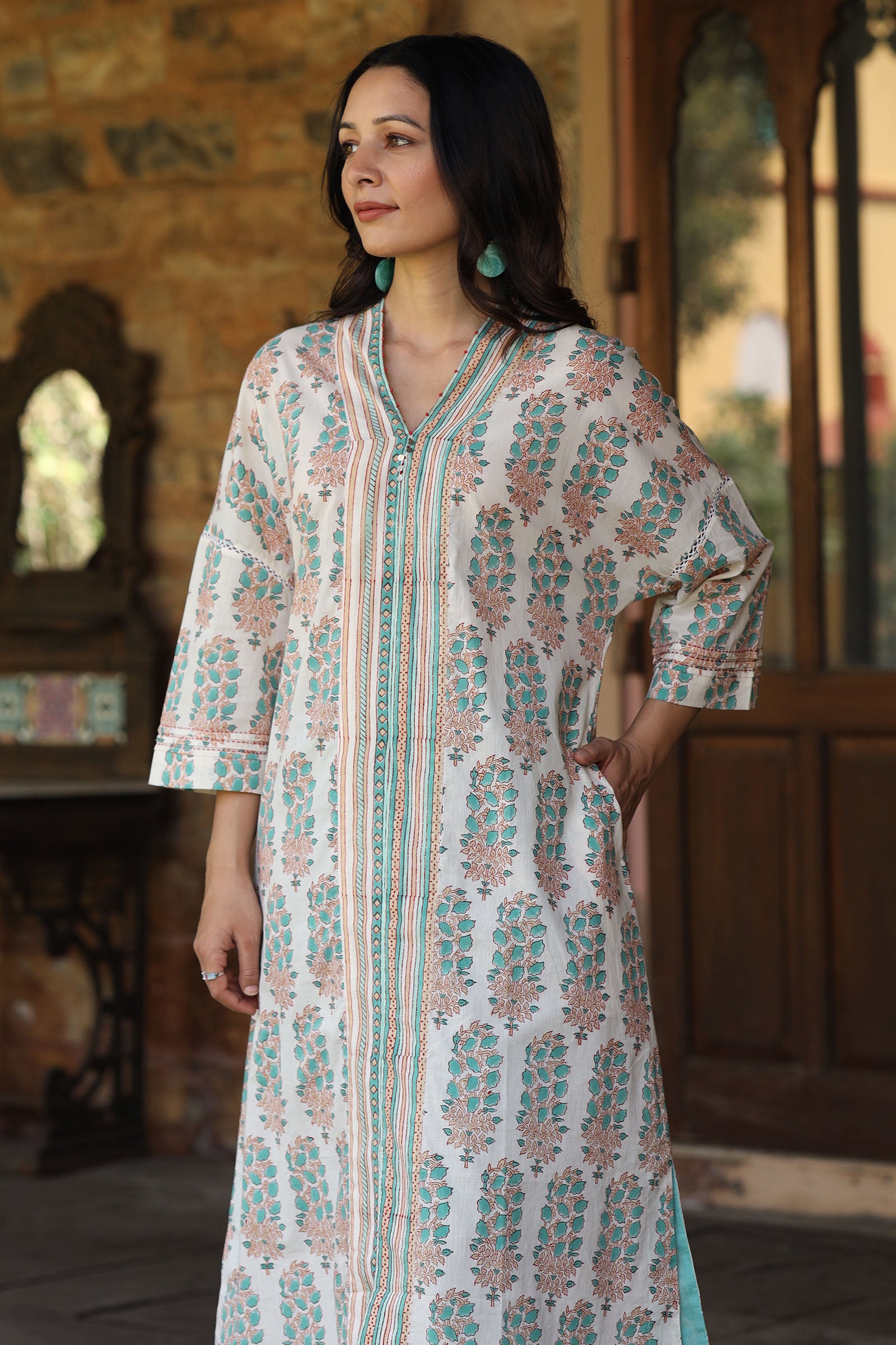 Kaafsa Jade Kurta - Dhãran