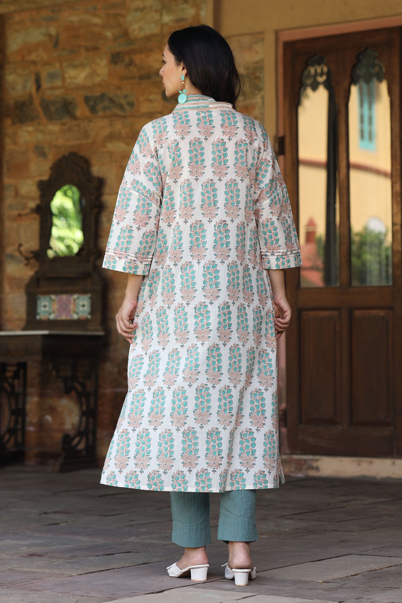 Kaafsa Jade Kurta - Dhãran