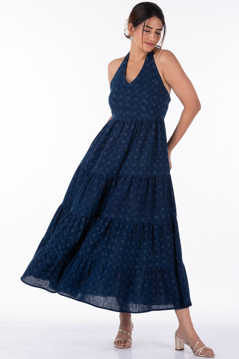 Indigo Sara Dress - Dhãran