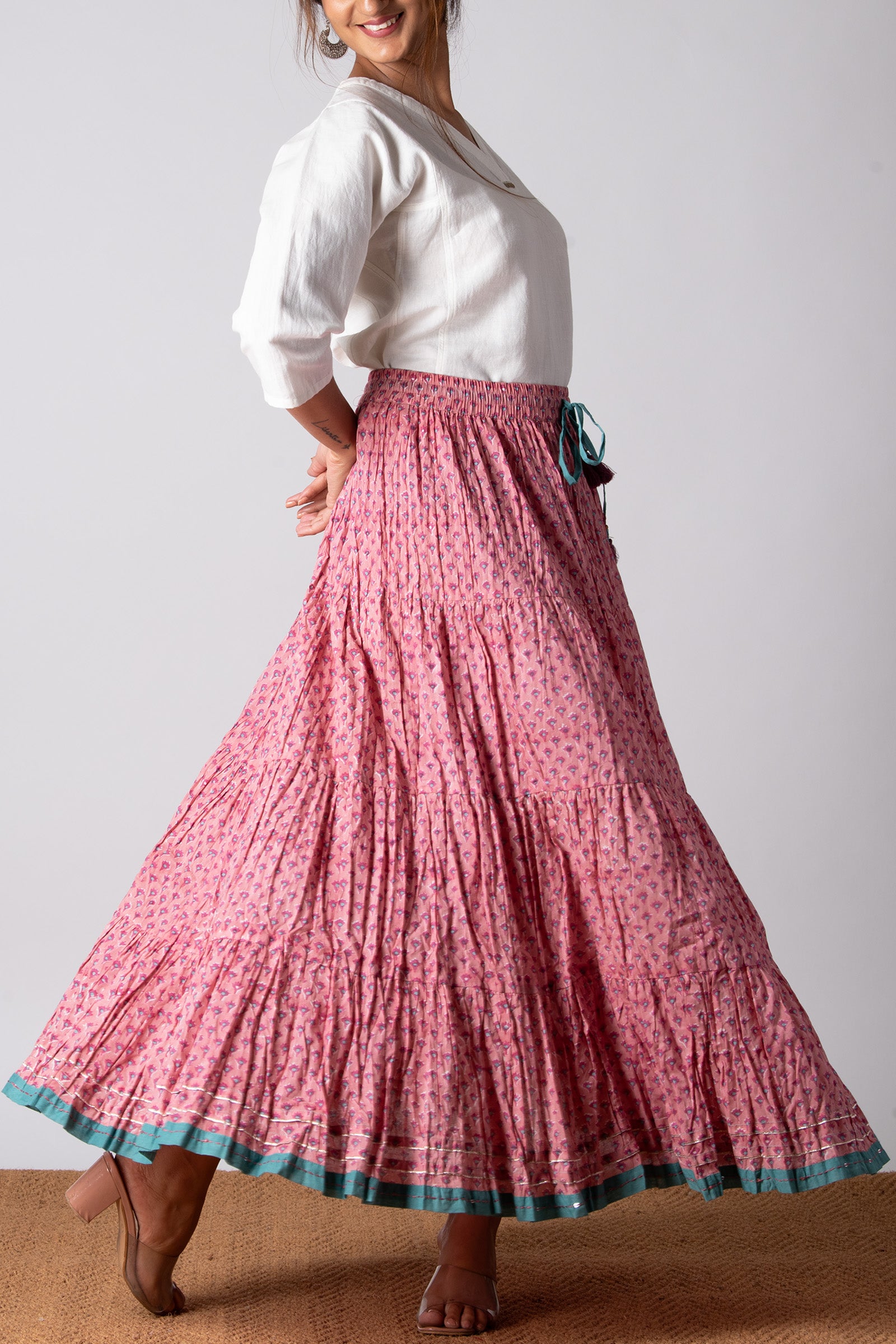 Dazzle Pink Skirt - Dhãran