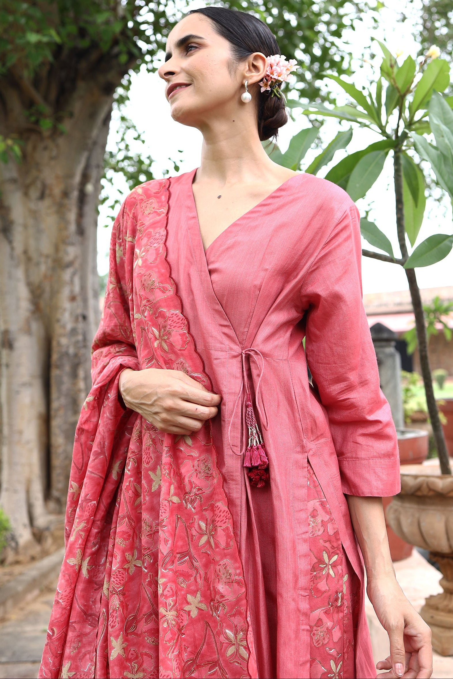 Gulista Coral Kurta - Dhãran