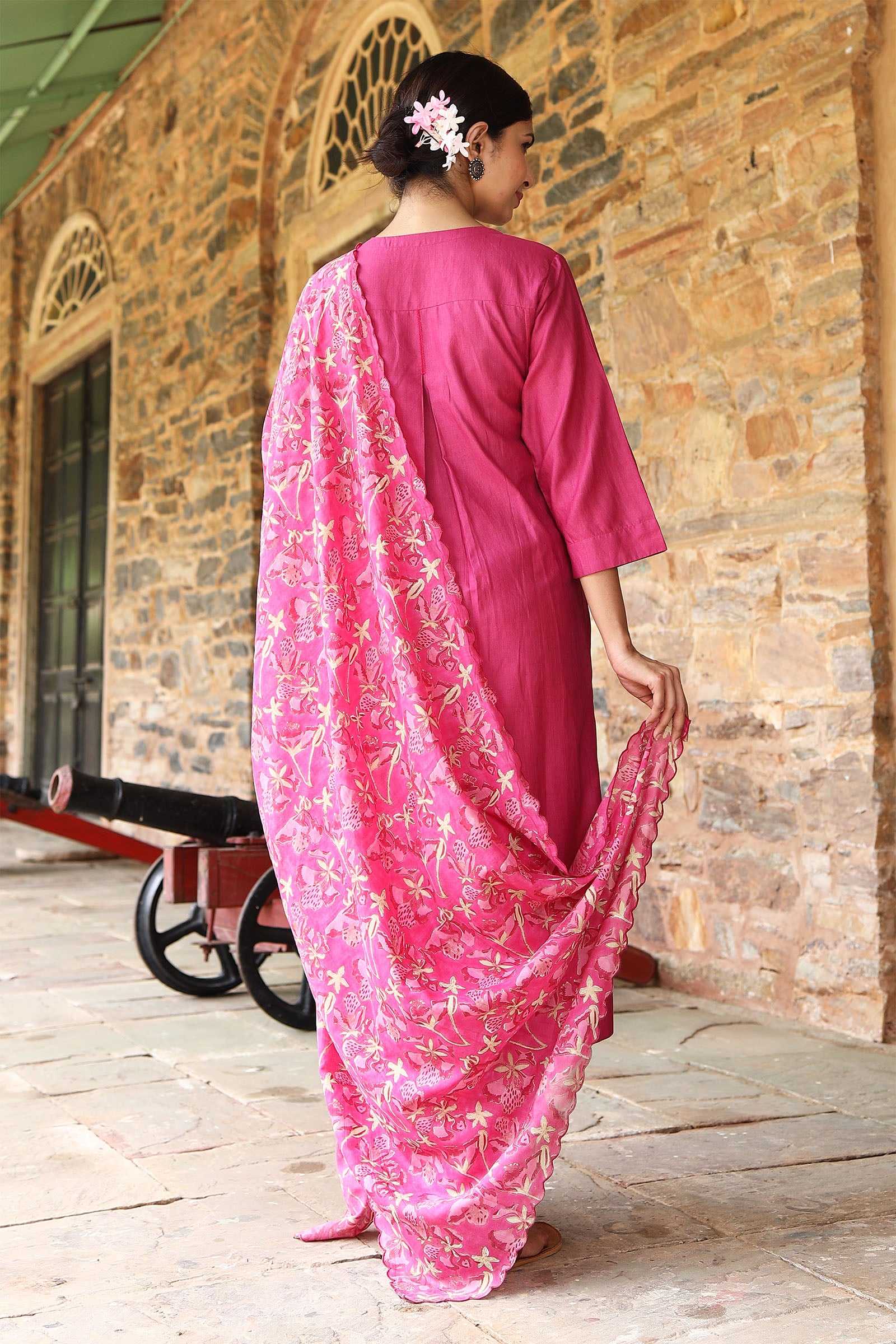 Gulista Pink Kurta