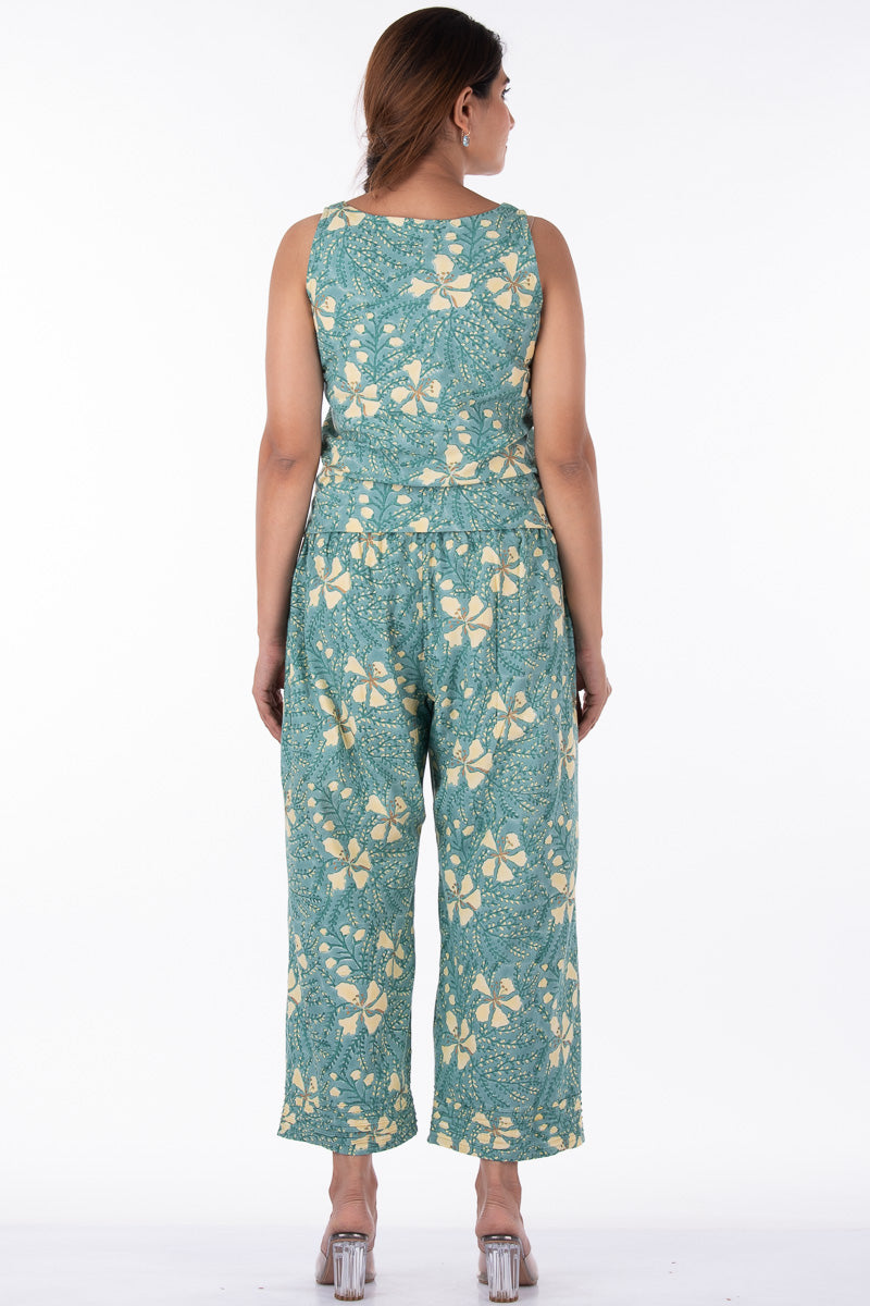 Green Raag Farshi Pants - Dhãran