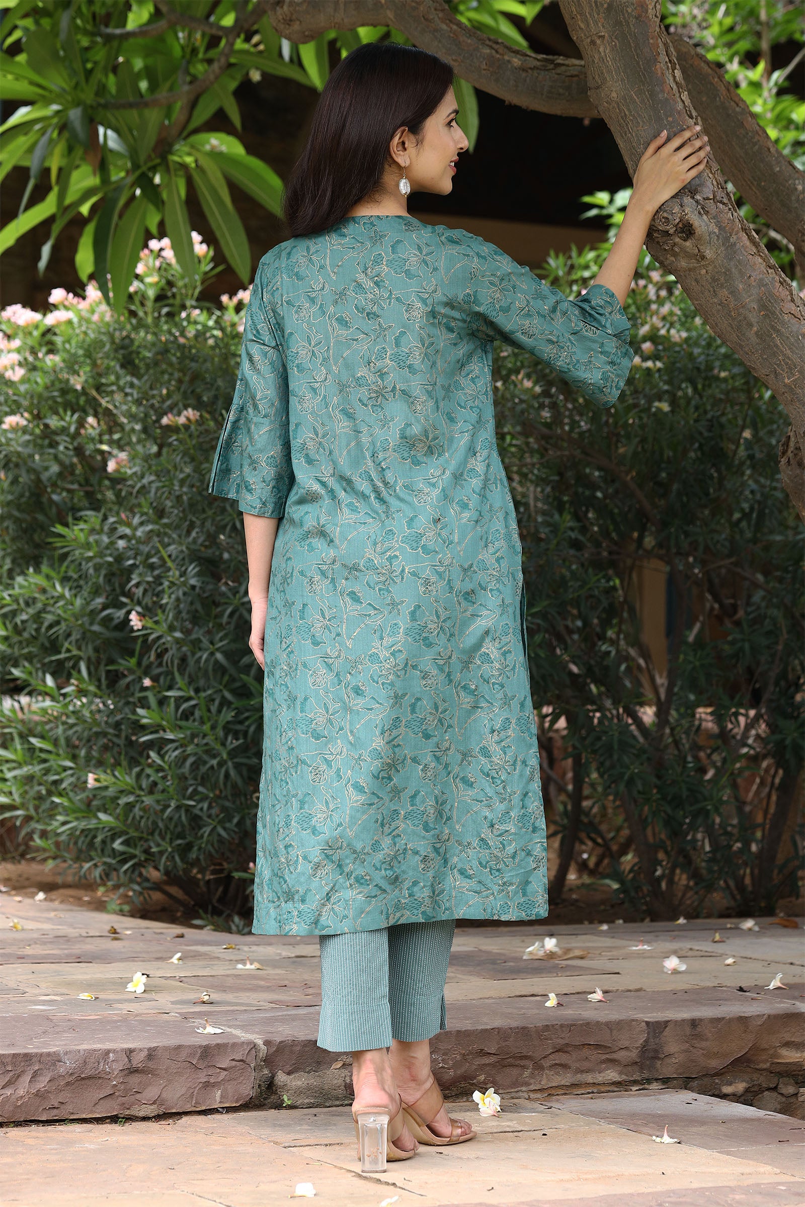 Twinkle Green Kurta