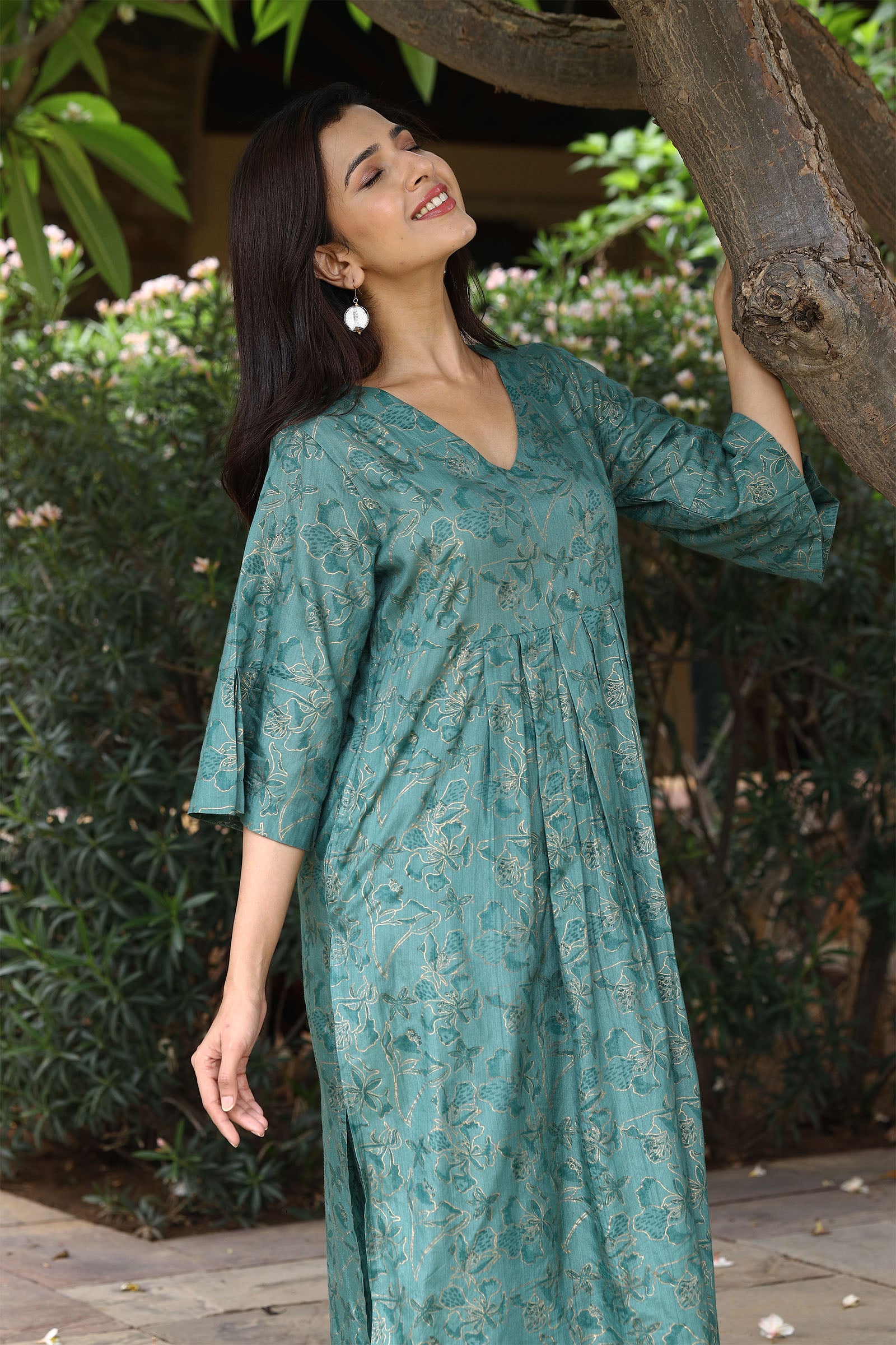 Twinkle Green Kurta