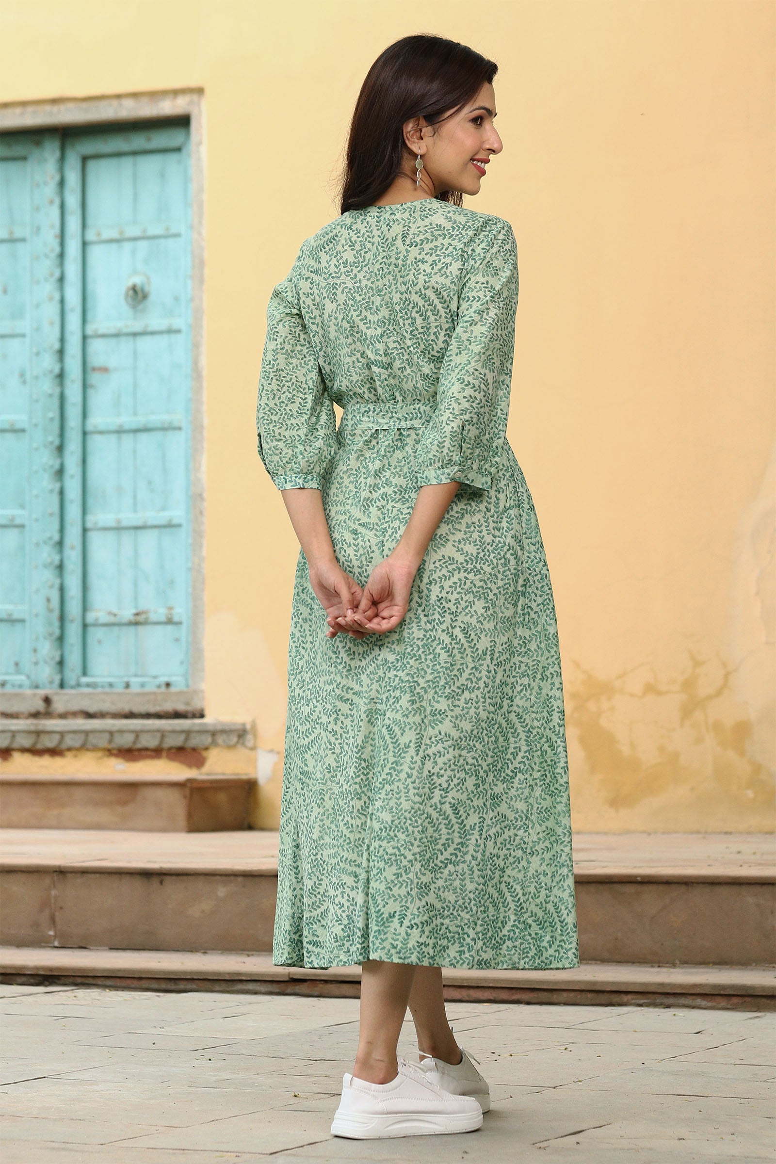 Khushi Green Dress - Dhãran