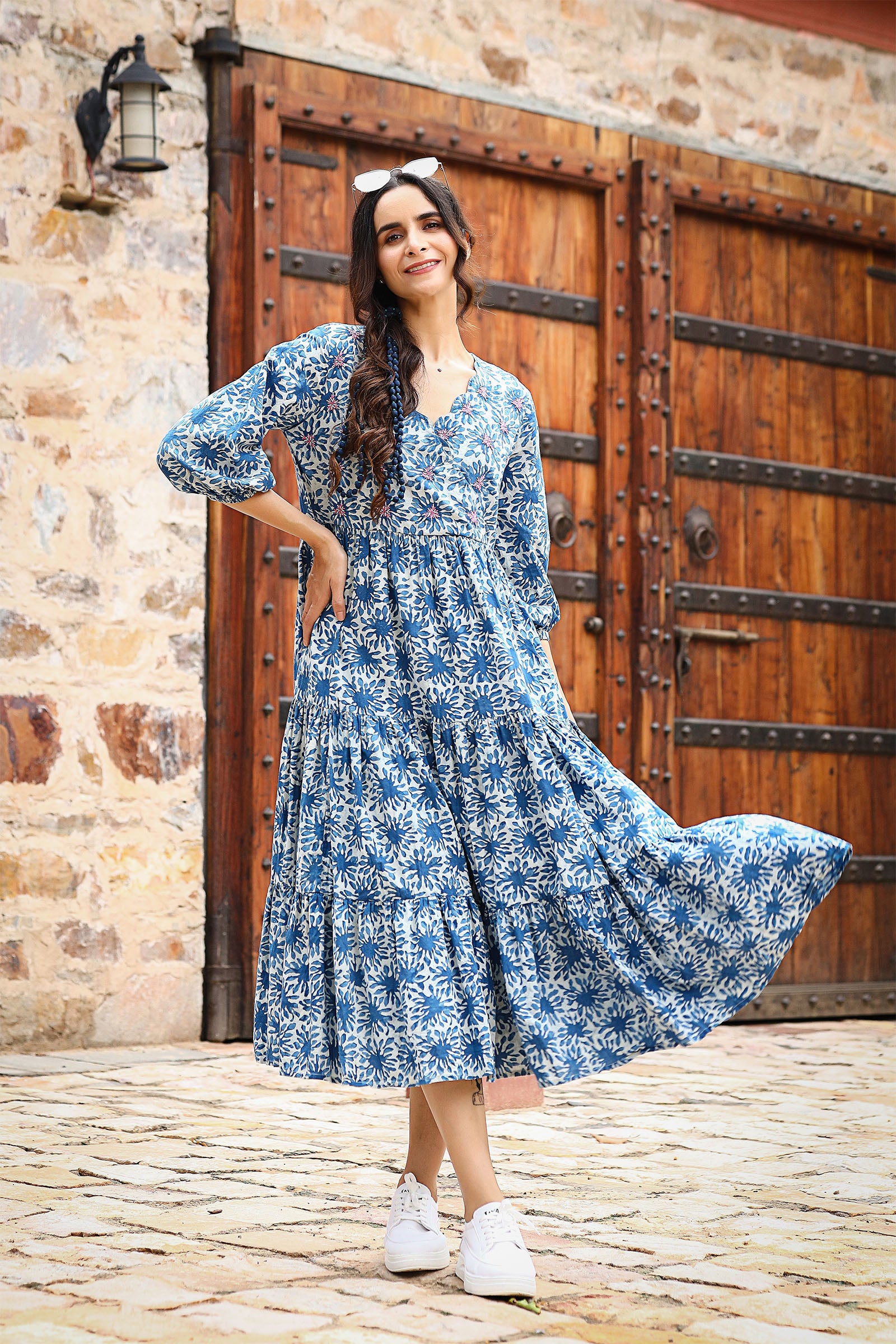 Daisy Indigo Dress - Dhãran