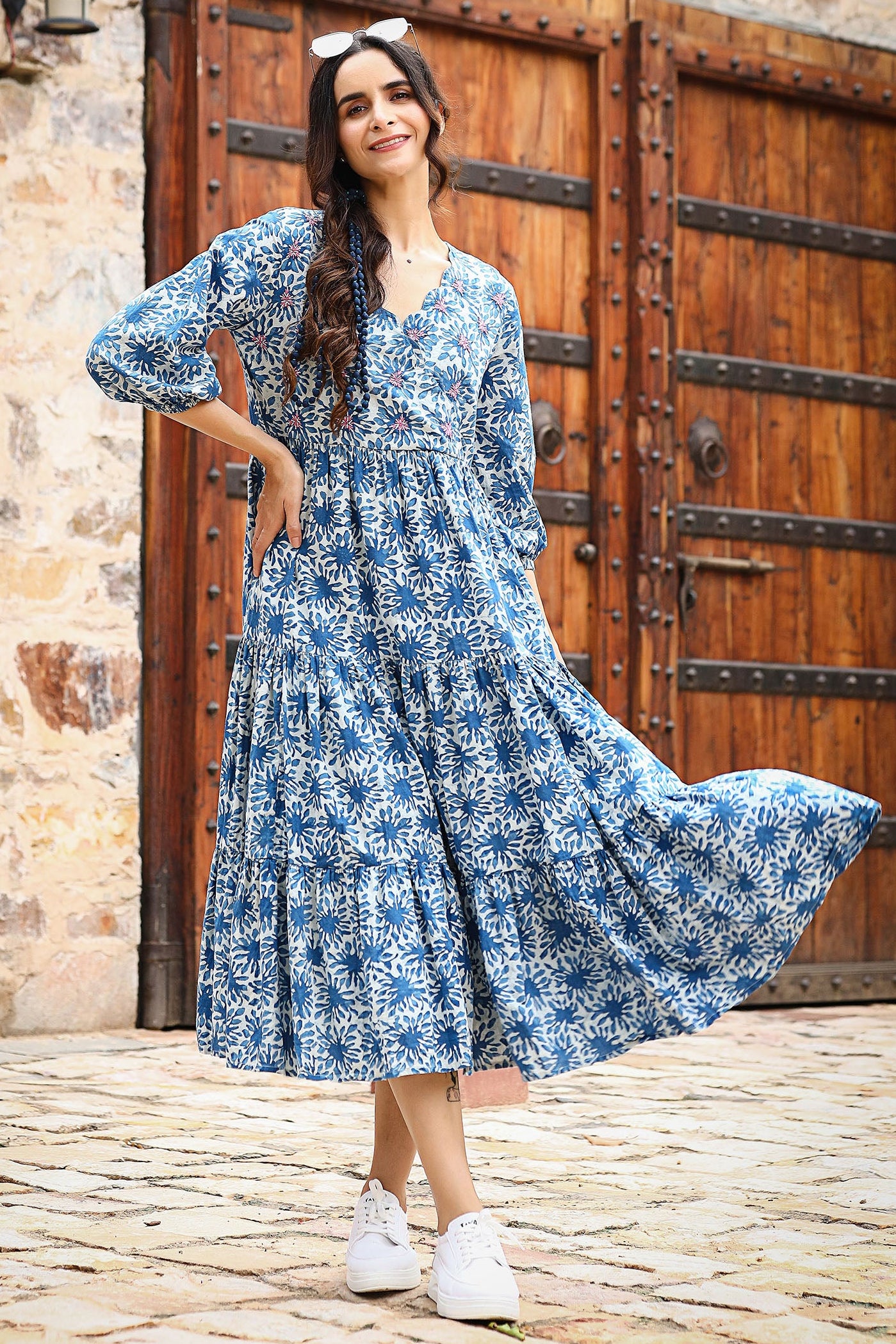 Daisy Indigo Dress - Dhãran