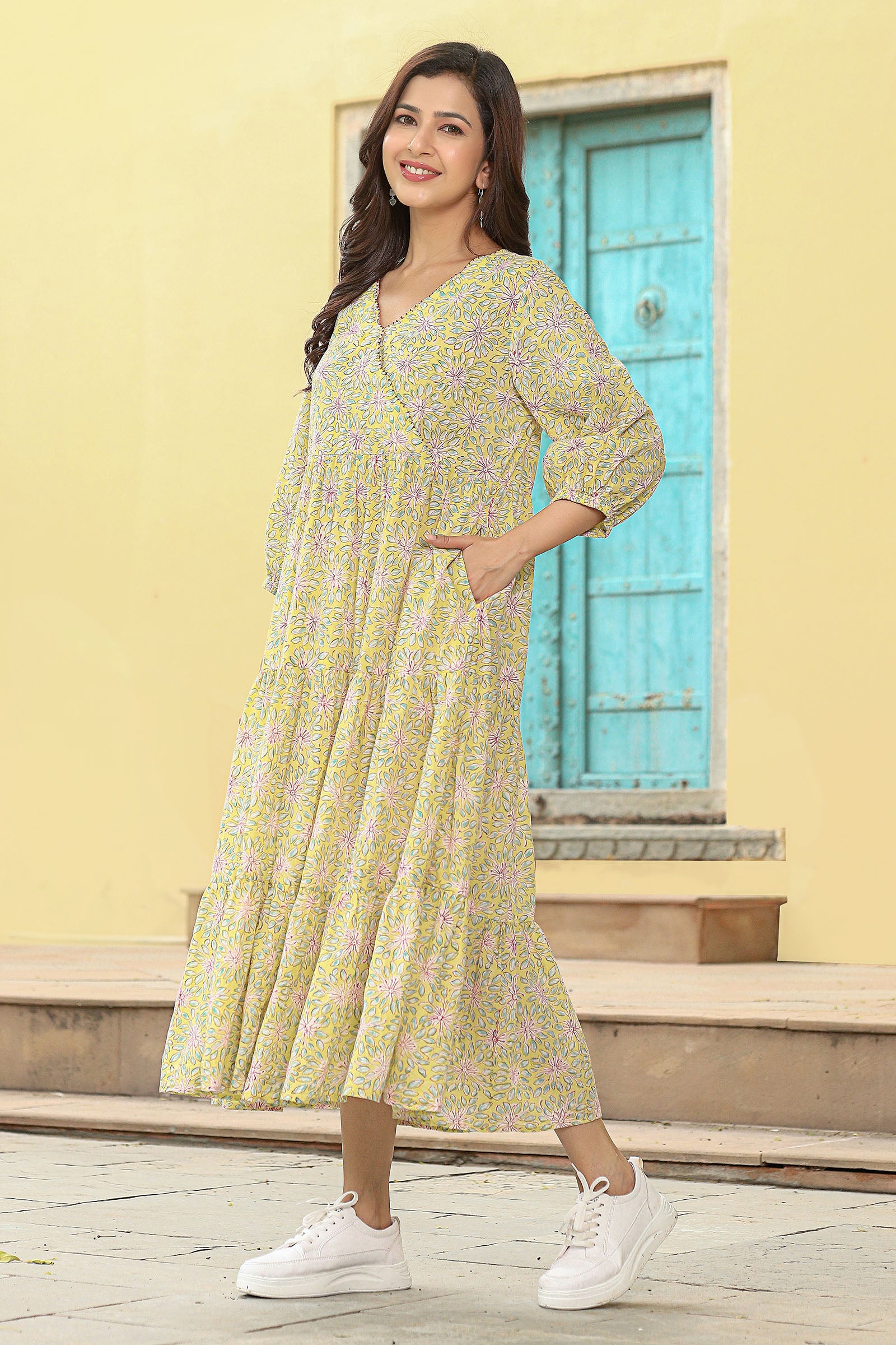 Daisy Yellow Dress - Dhãran