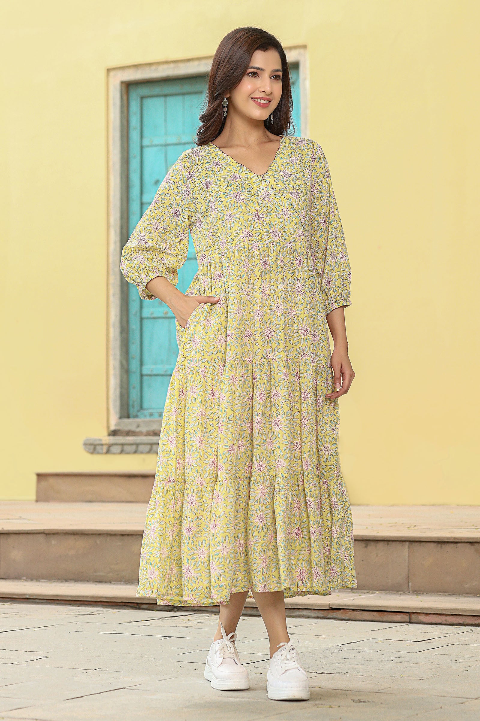 Daisy Yellow Dress - Dhãran