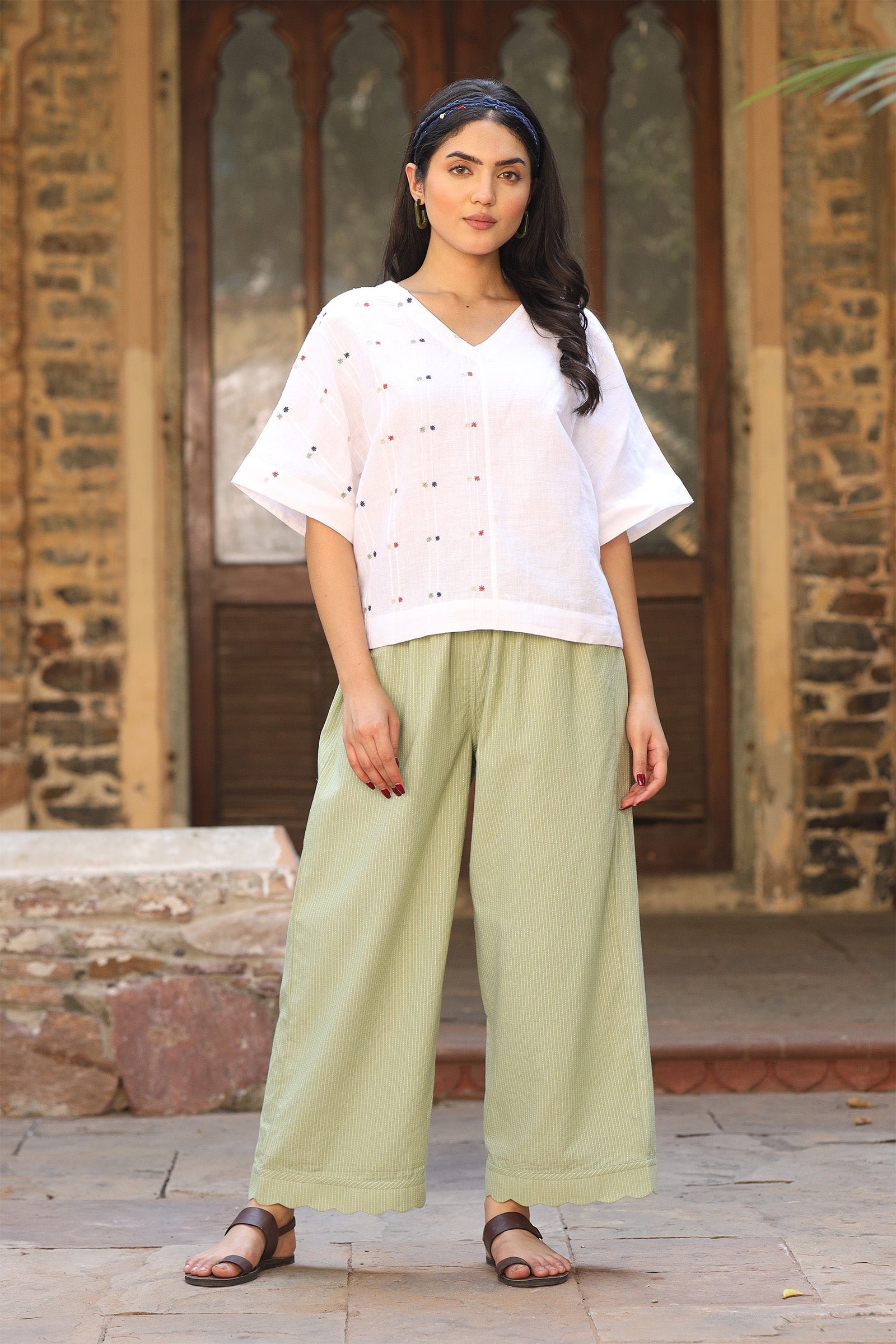 Boho White Top - Dhãran