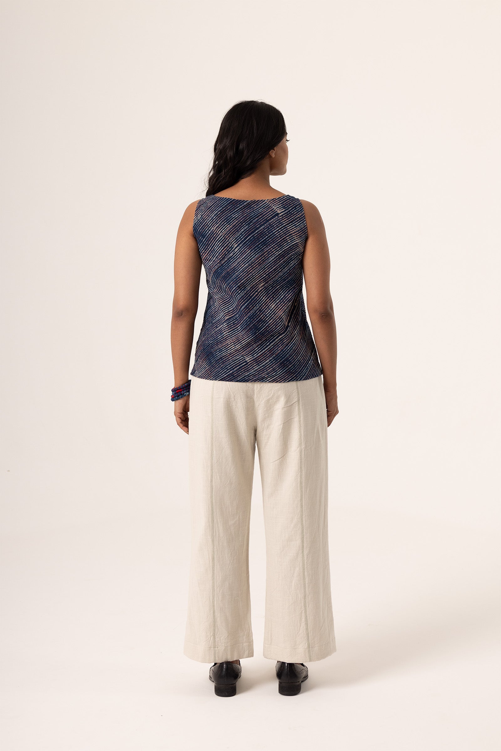 Slay Crop Top Indigo