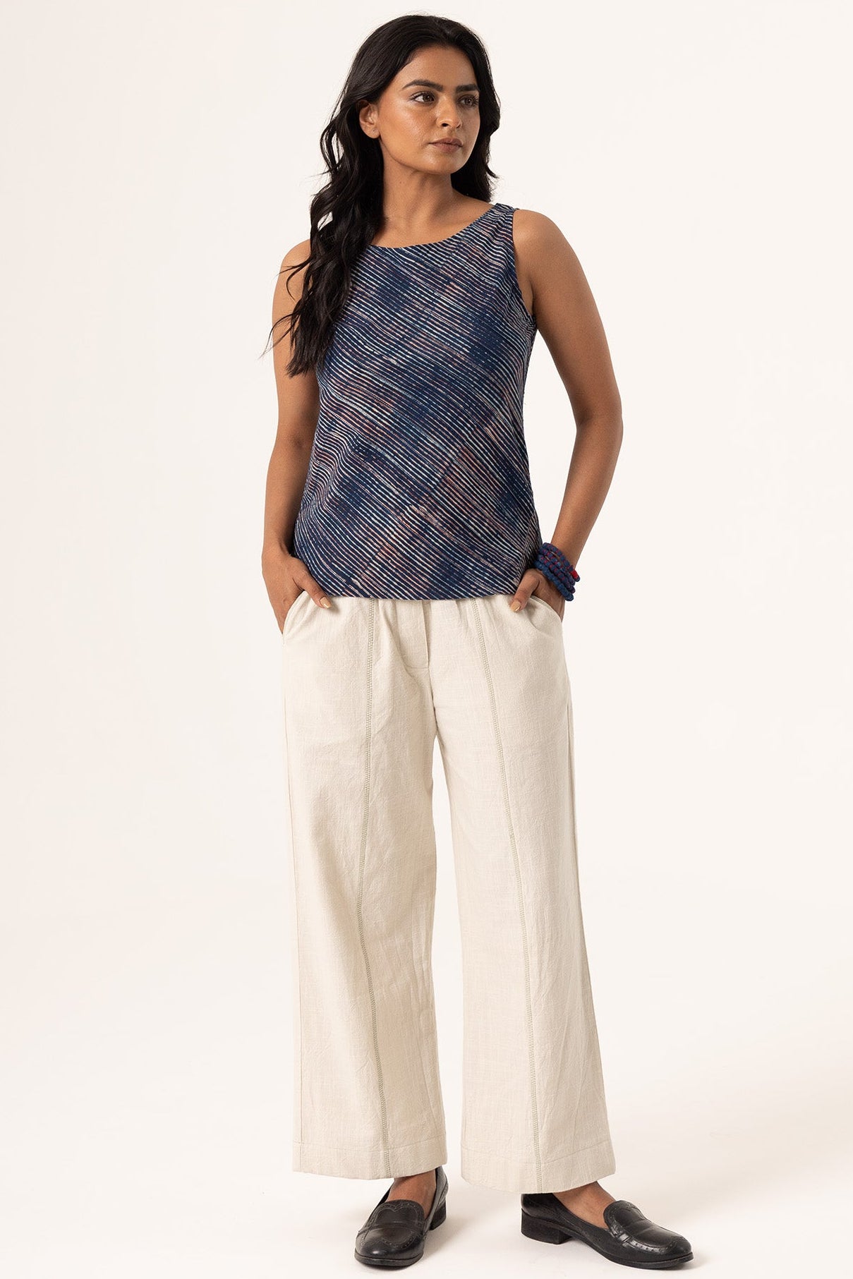 Slay Crop Top Indigo - Dhãran