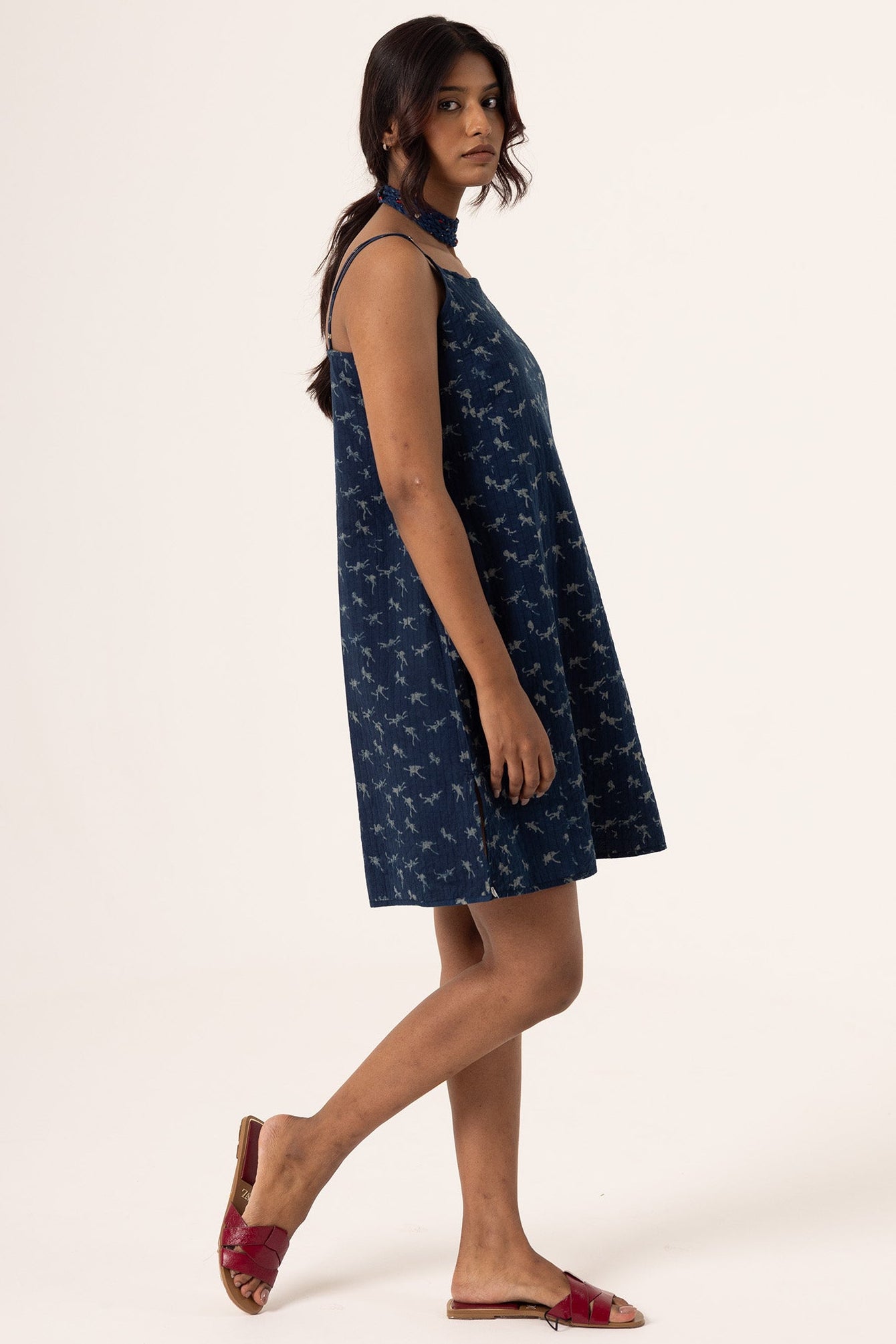 Timmy Shift Dress Blue - Dhãran