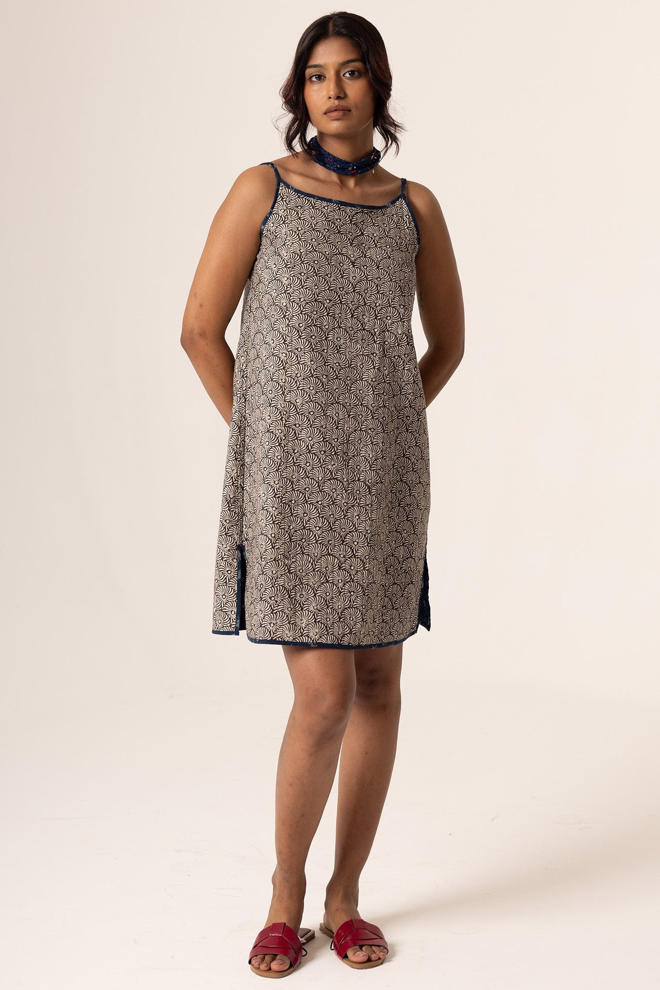 Timmy Shift Dress Blue - Dhãran