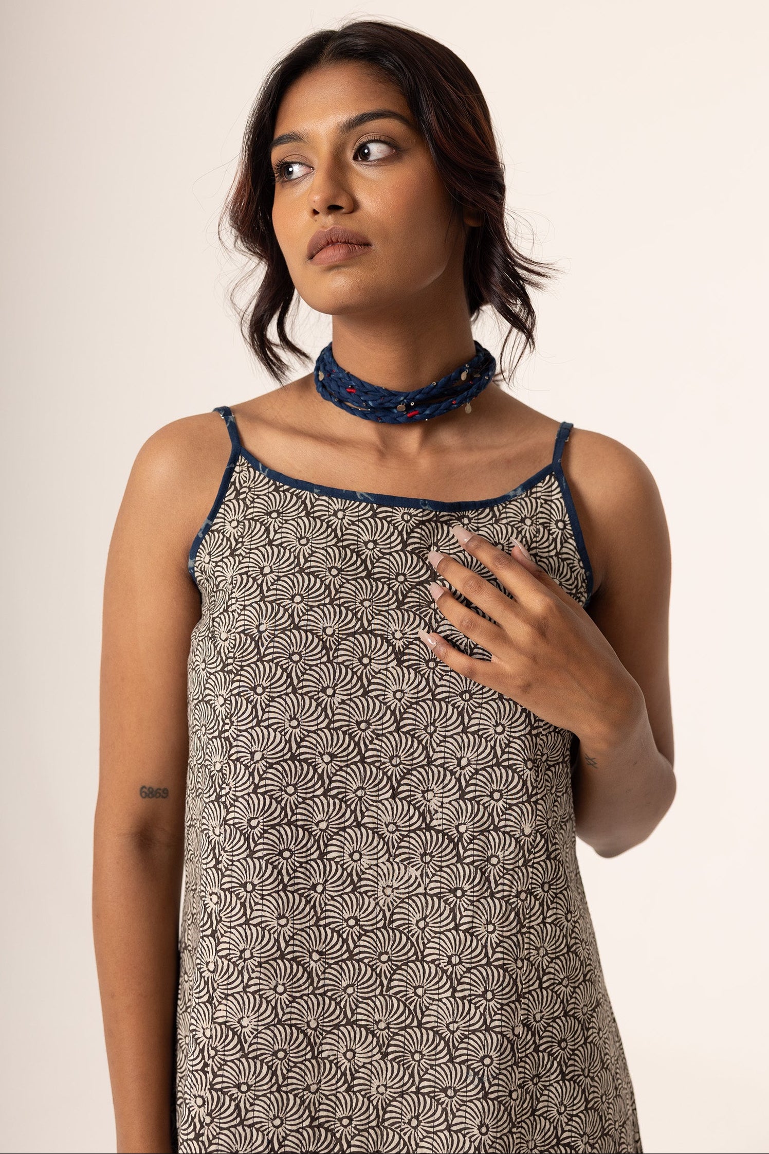 Timmy Shift Dress Blue - Dhãran