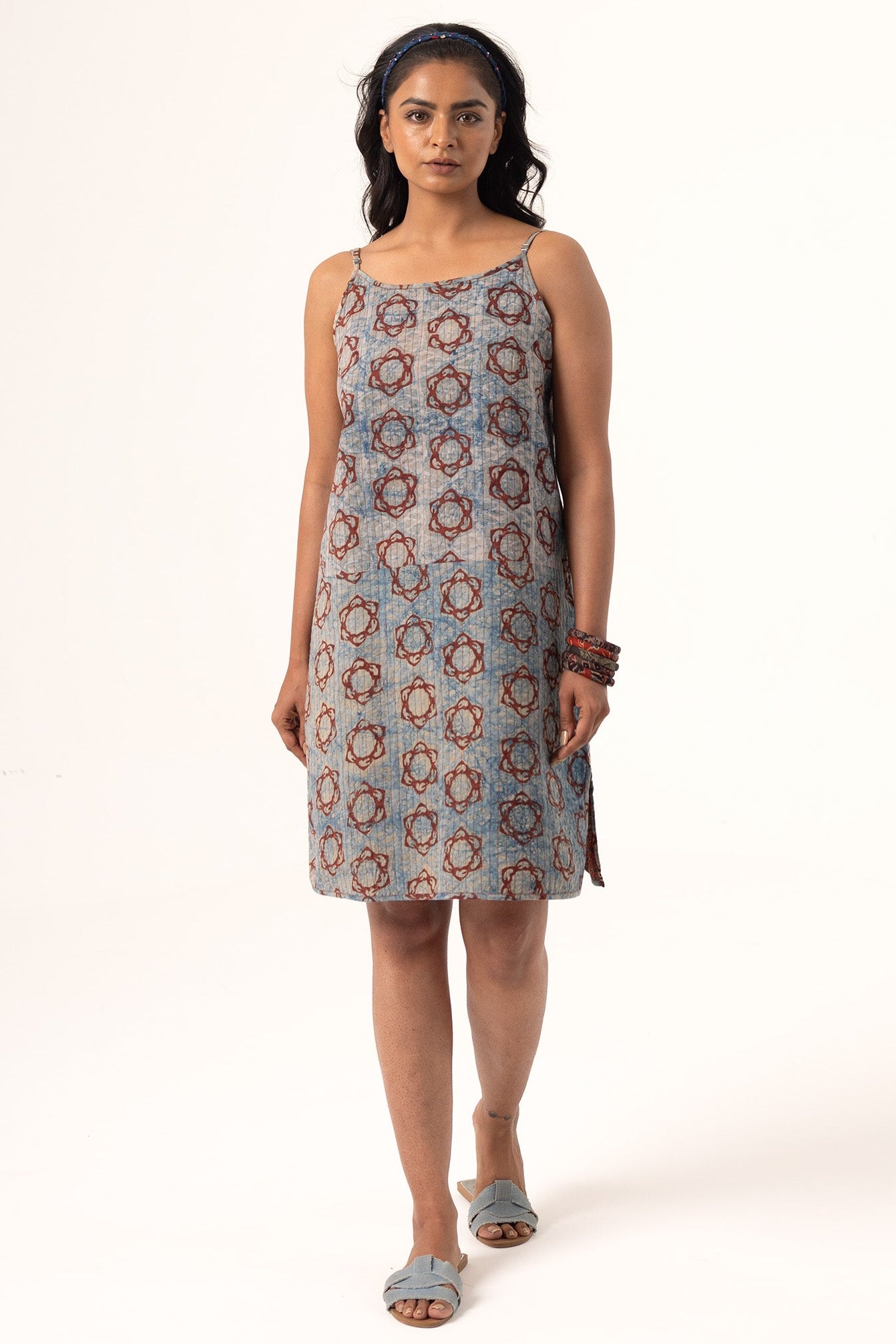 Timmy Shift Dress Lt Blue - Dhãran