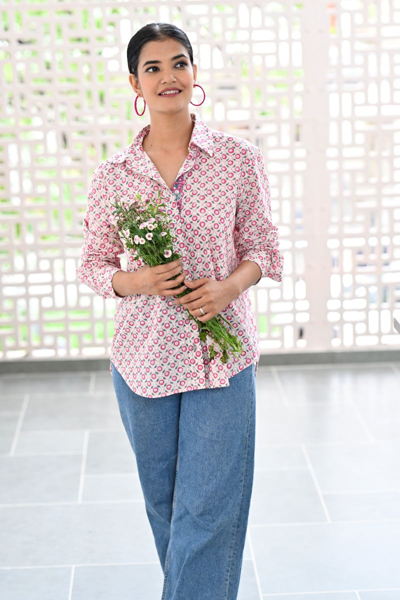 Vibe Shirt Pink - Dhãran