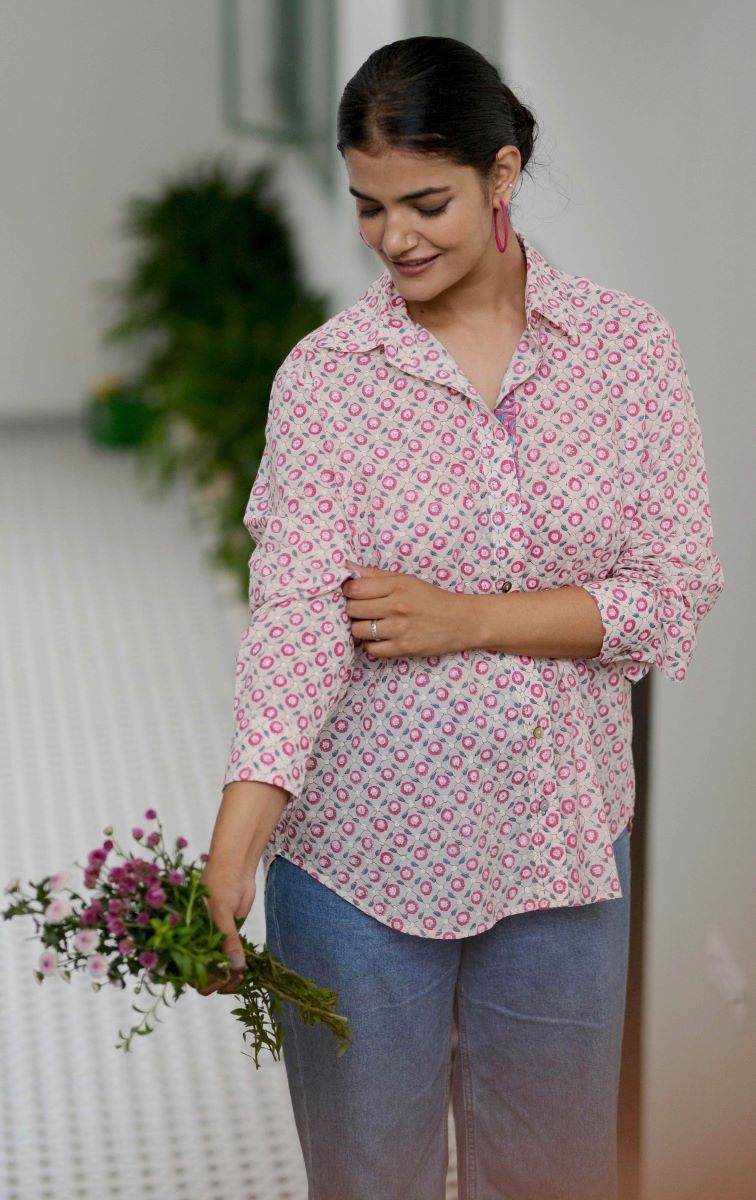 Vibe Shirt Pink - Dhãran