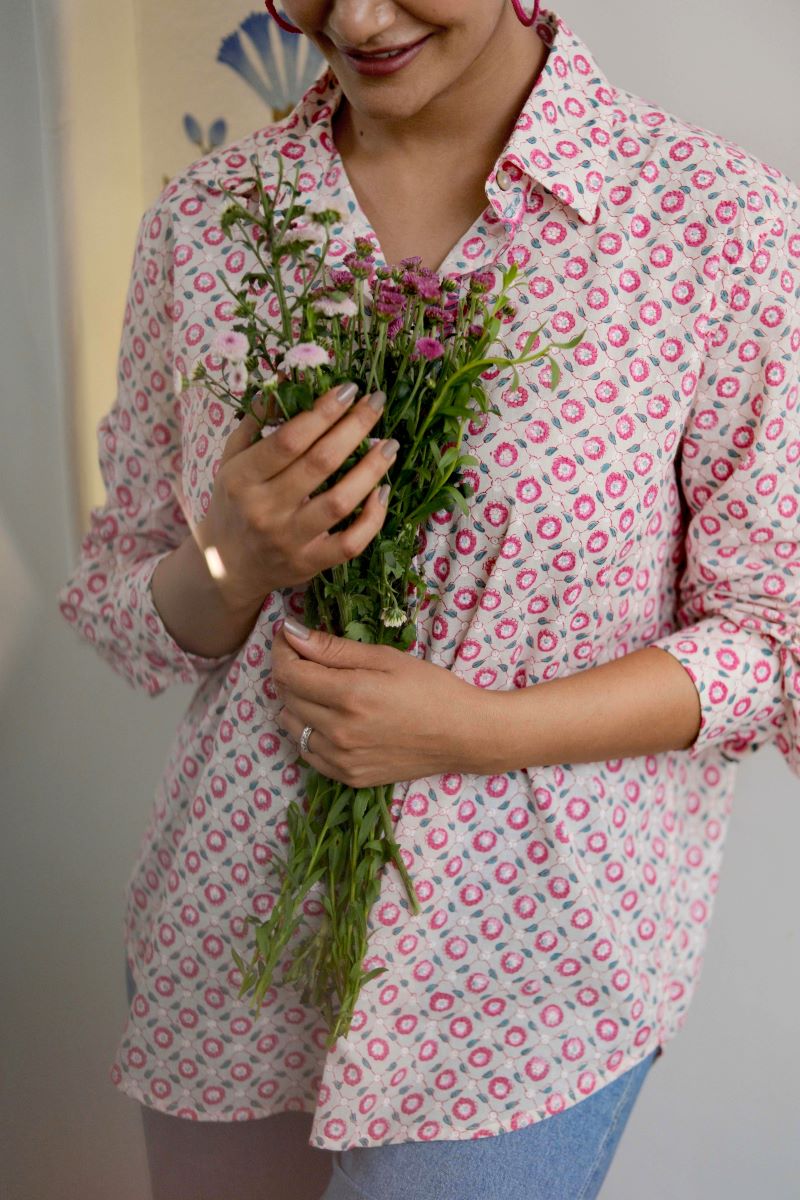 Vibe Shirt Pink - Dhãran