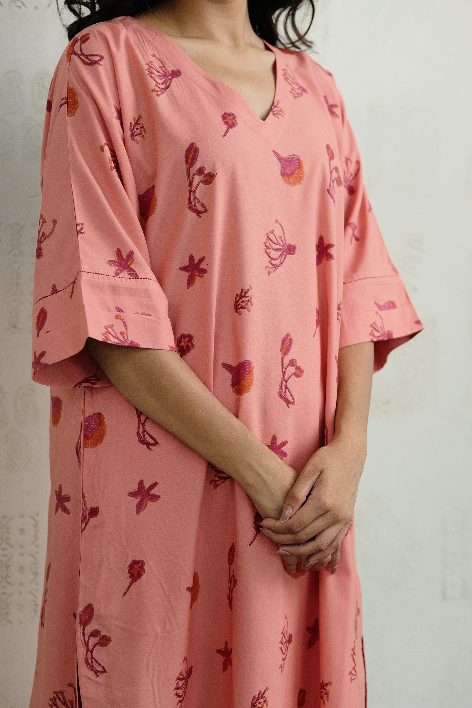 Aura suit set - Peach - Dhãran