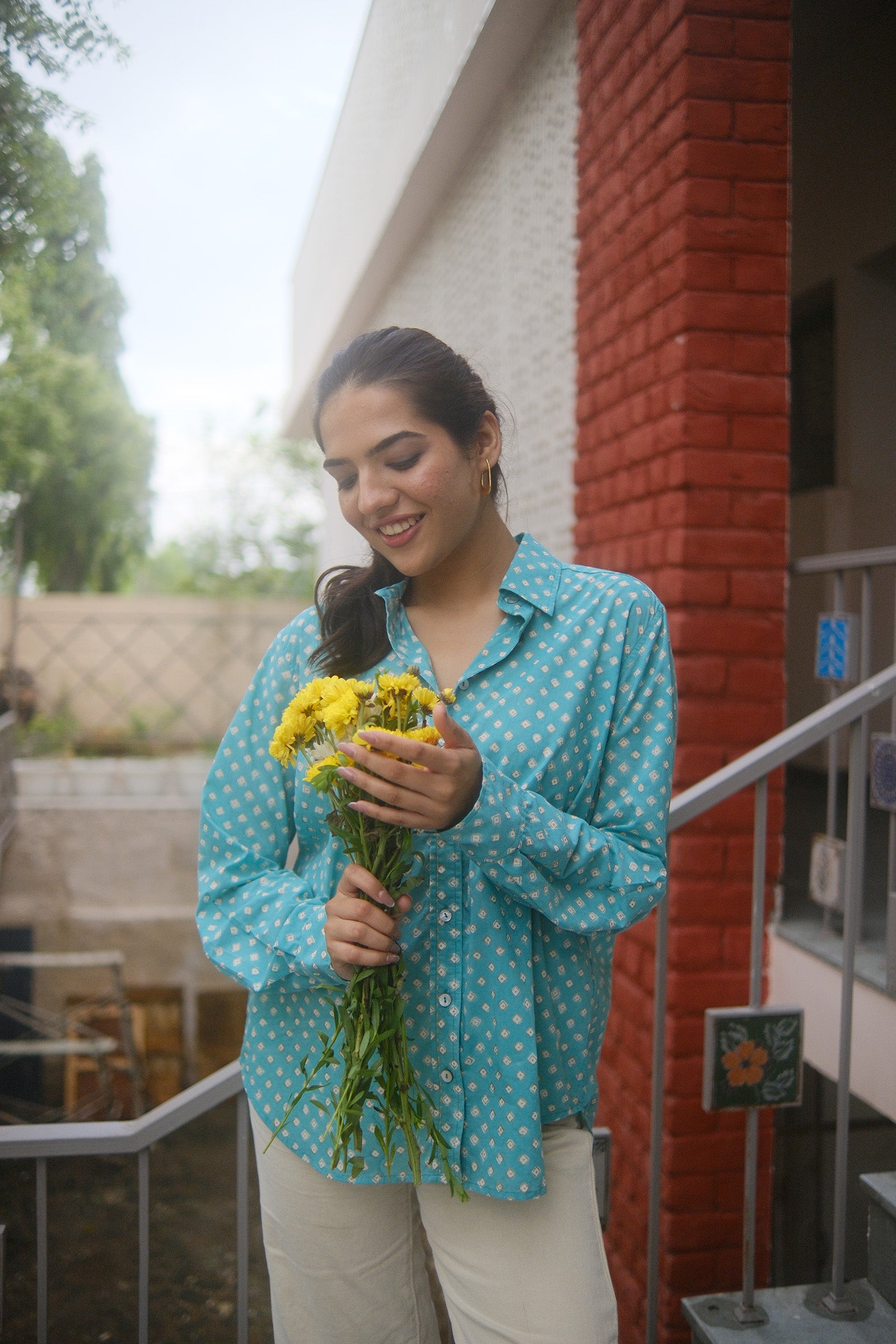 Vibe Shirt Blue - Dhãran