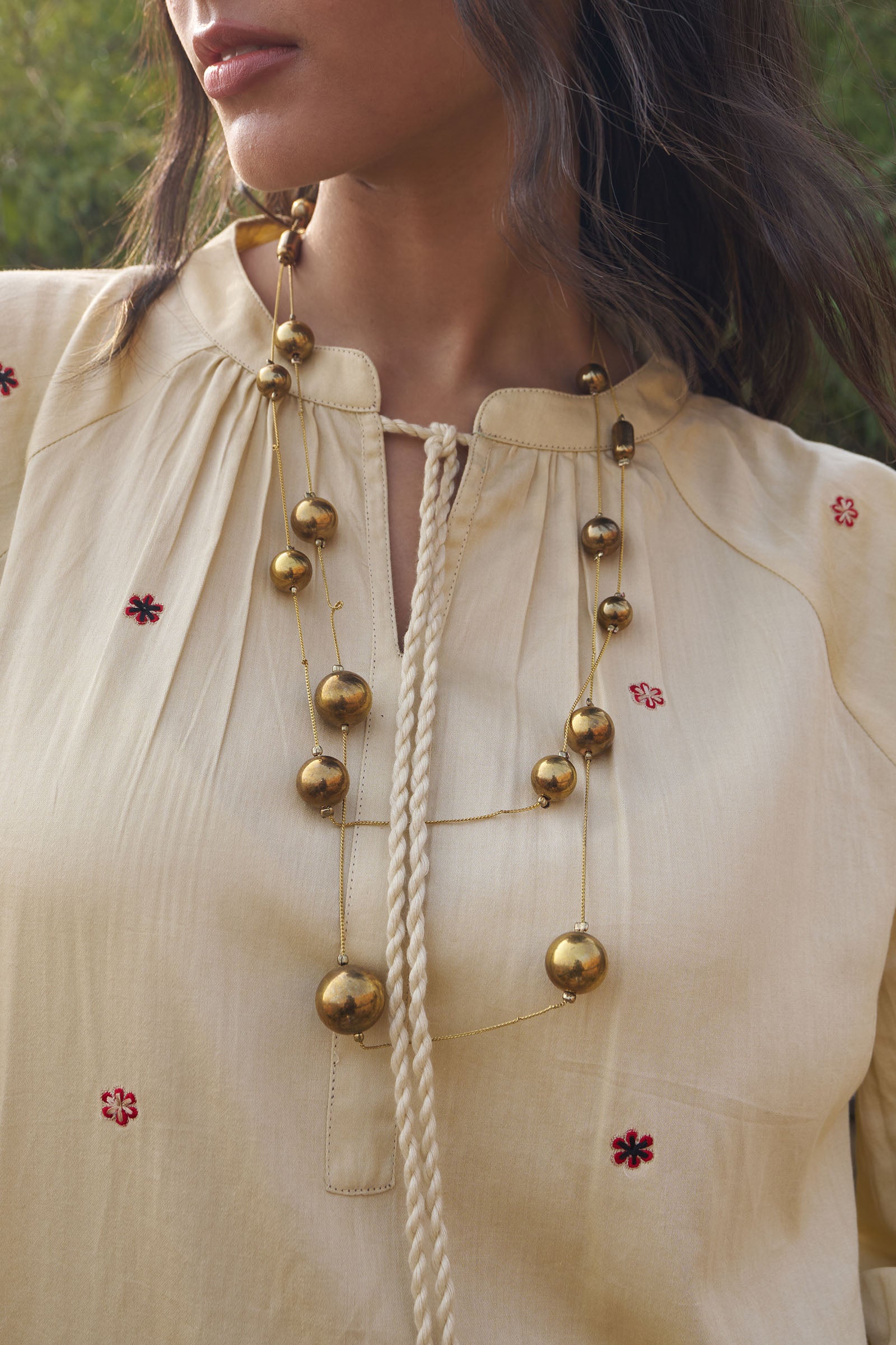 Samu Top Beige - Dhãran