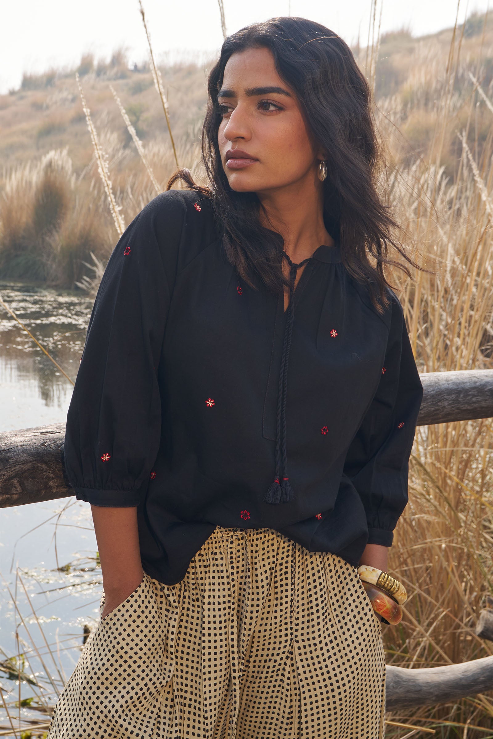 Samu Top Black - Dhãran