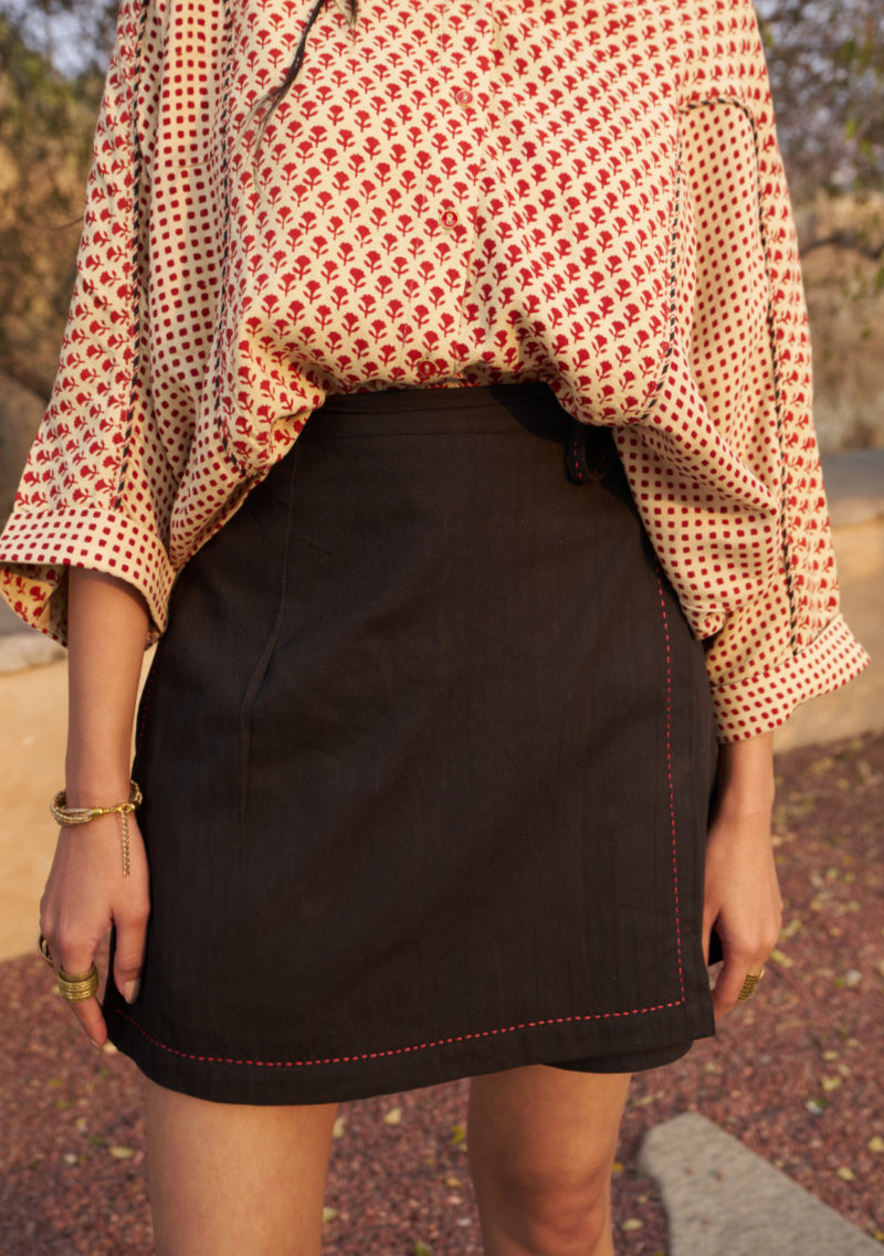 Mini Shorts Skirt - Dhãran