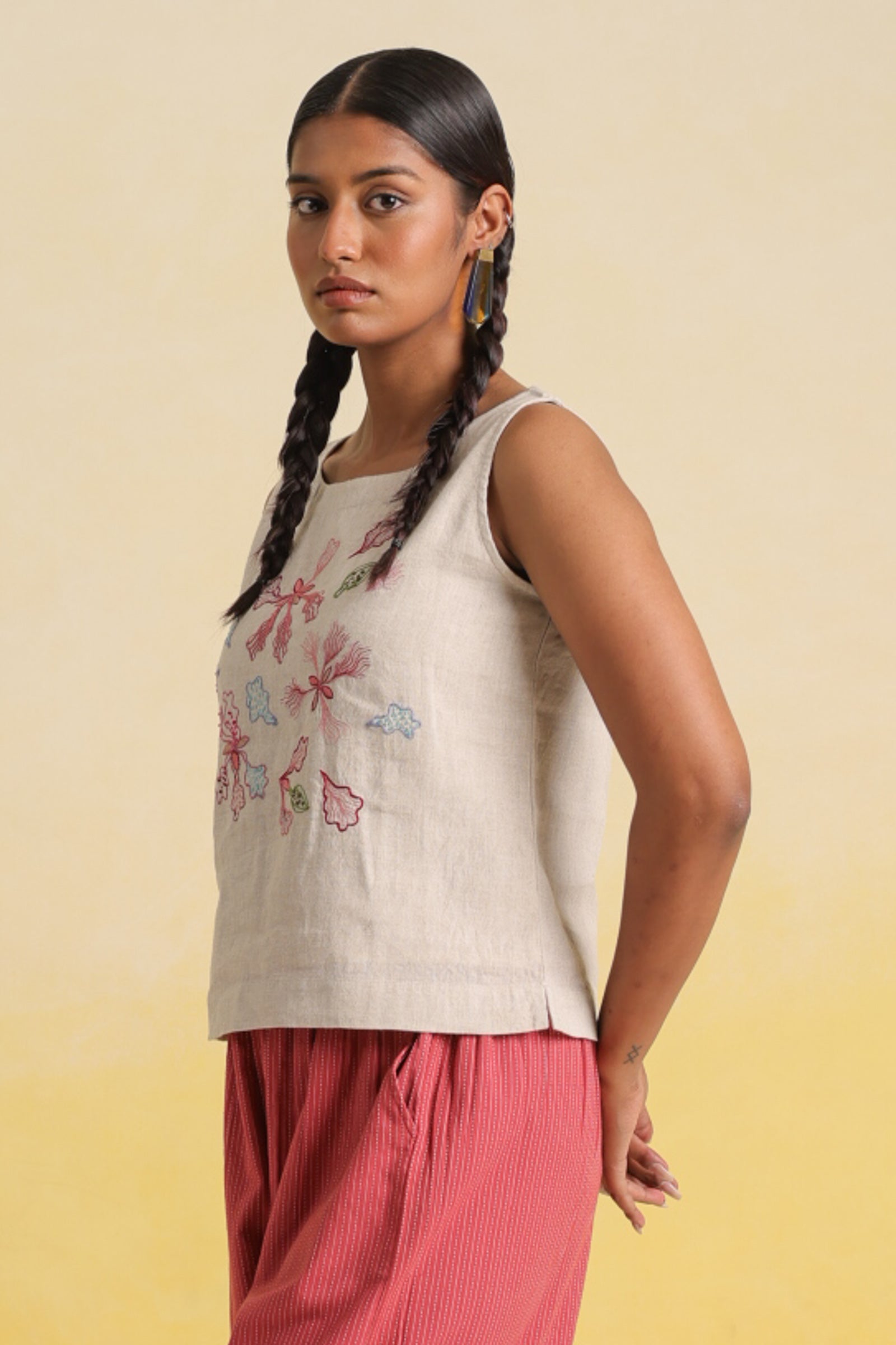 Bloom Beige Top