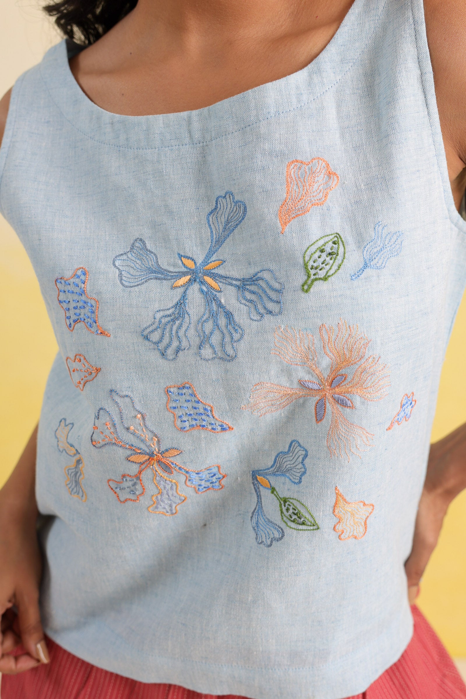 Bloom Blue Top