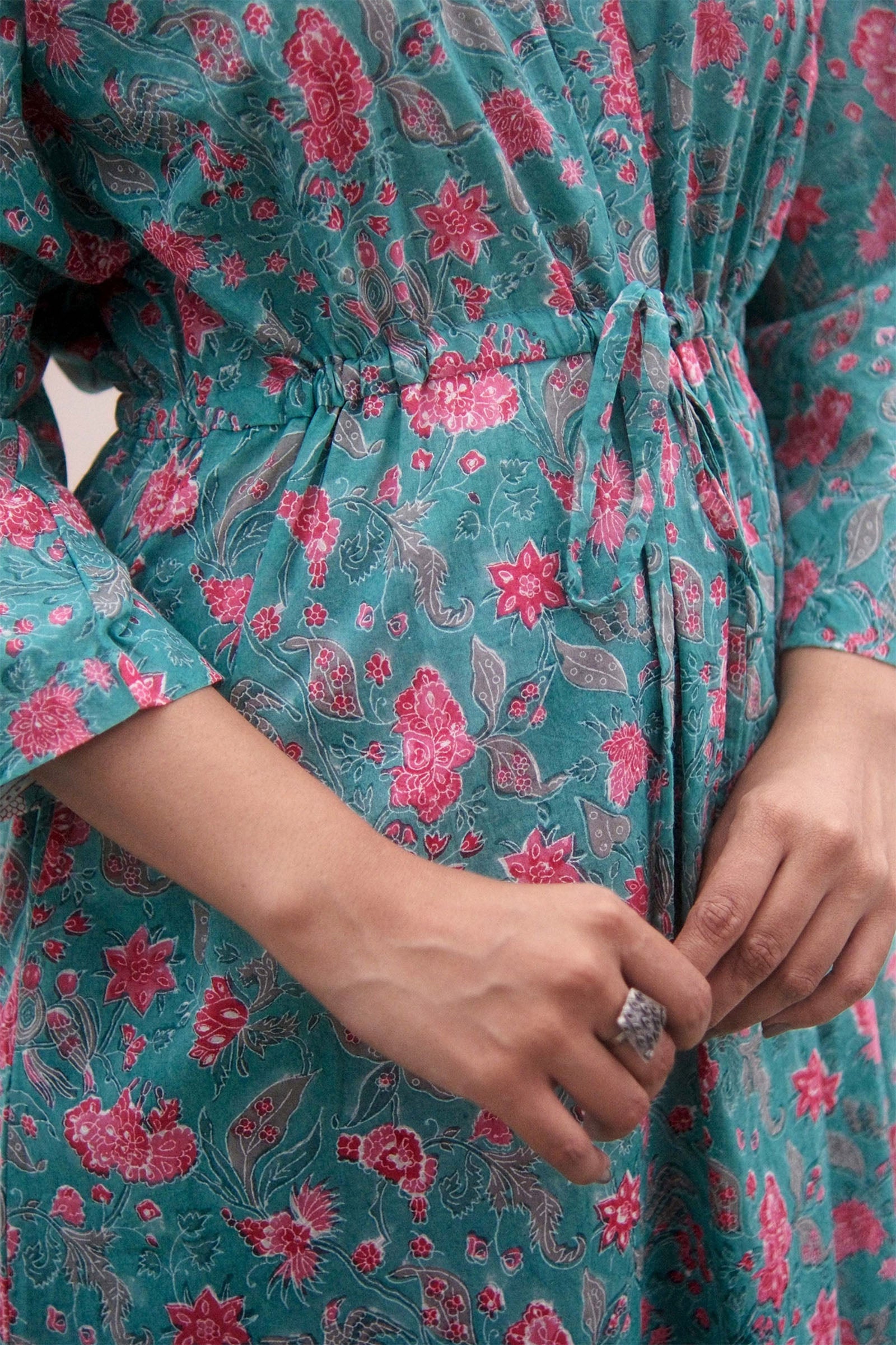 Miko kaftan Blue - Dhãran