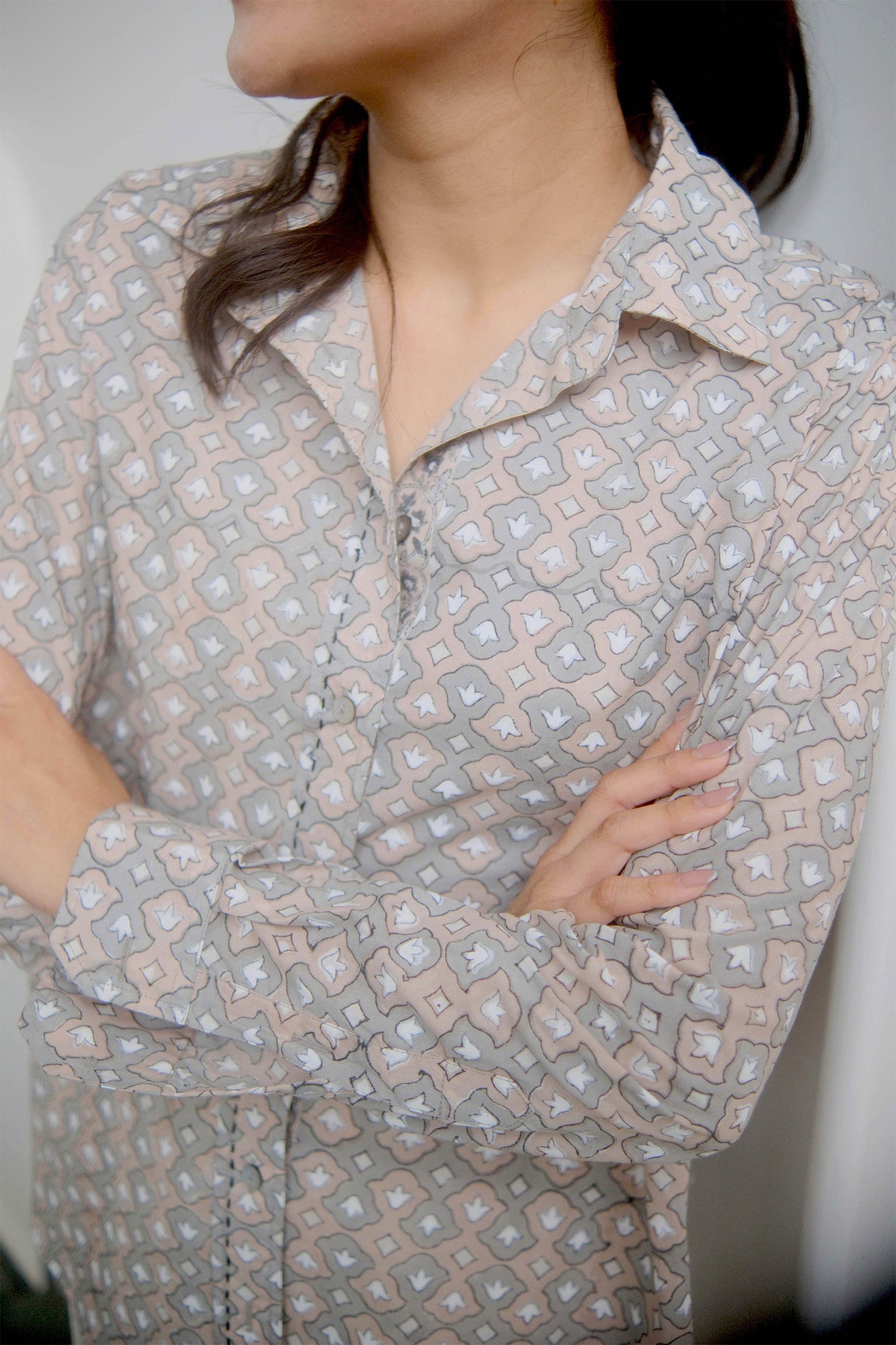 Vibe Shirt Grey - Dhãran