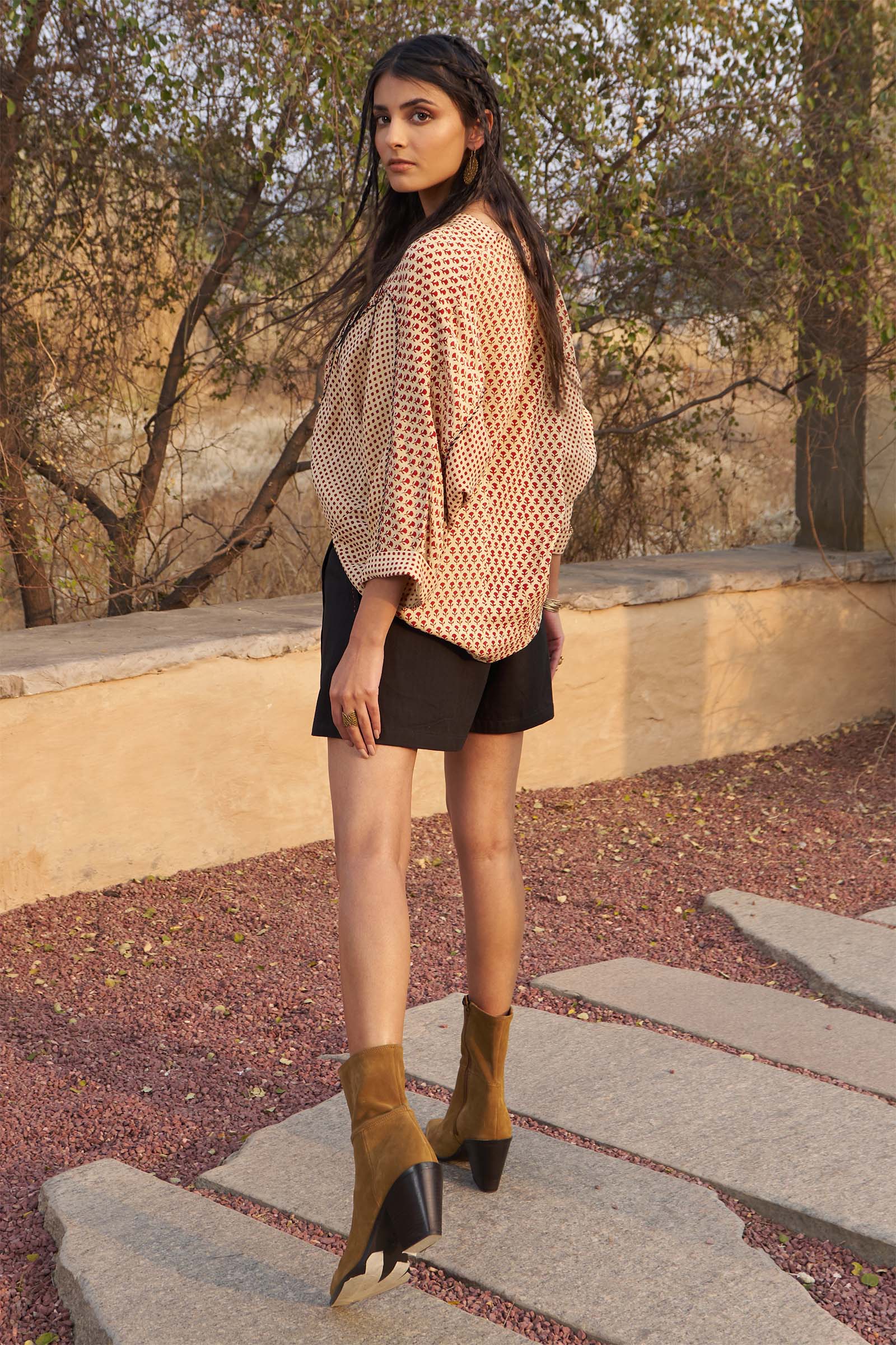 Kaju Red Shirt - Dhãran