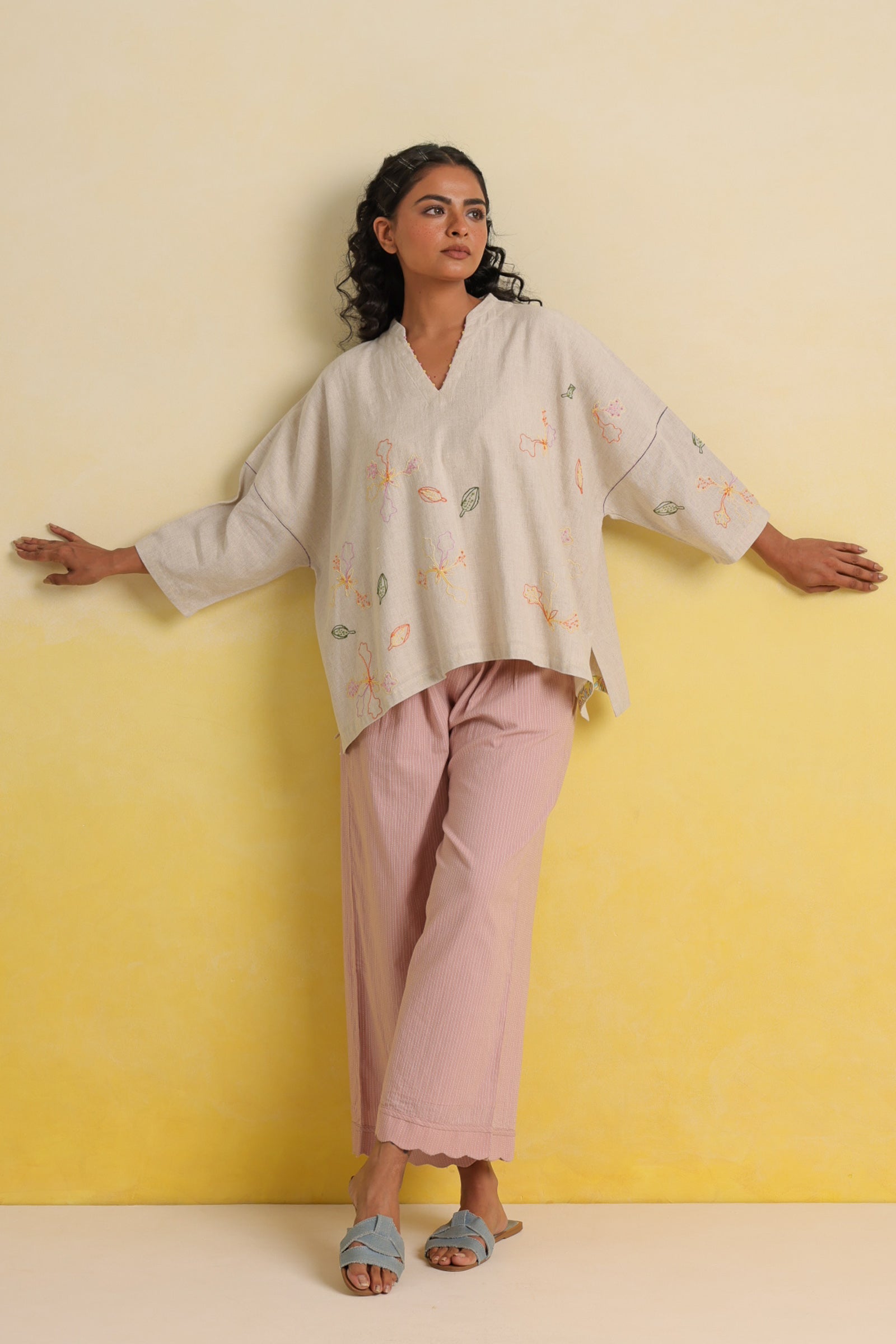 Mist Beige Top
